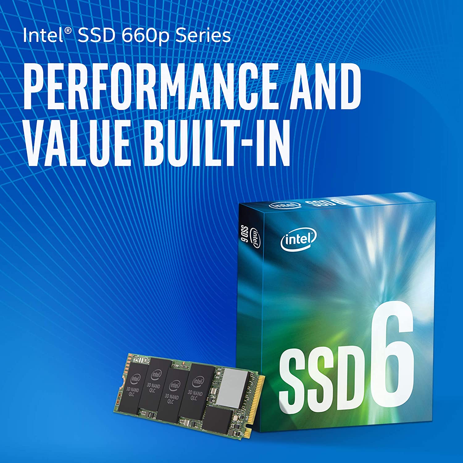 Intel 660P SSD NVMe Gen3 with DRAM