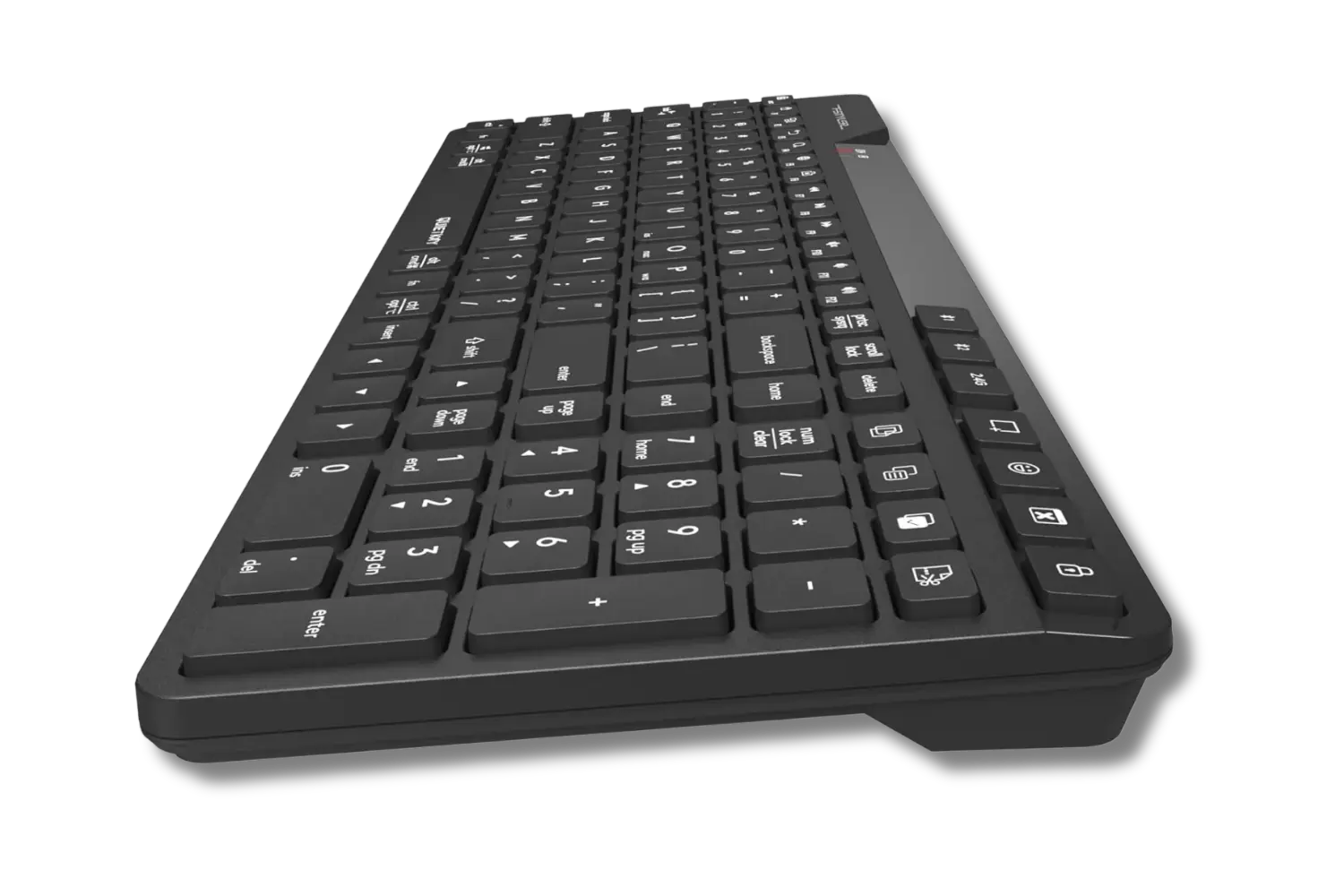 A4Tech FBK27C AS Wireless Keyboard & Bluetooth Multi-Pairing with Quiet Keys - متجر TT Tab للتقنيات الحديثة