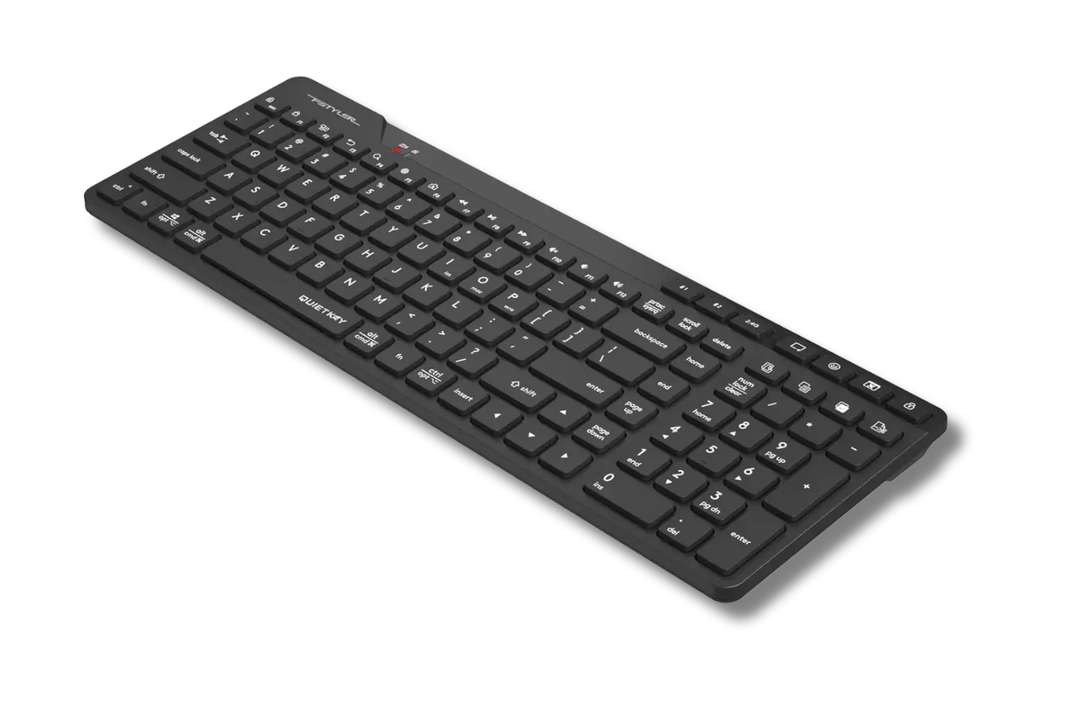 A4Tech FBK27C AS Wireless Keyboard & Bluetooth Multi-Pairing with Quiet Keys - متجر TT Tab للتقنيات الحديثة