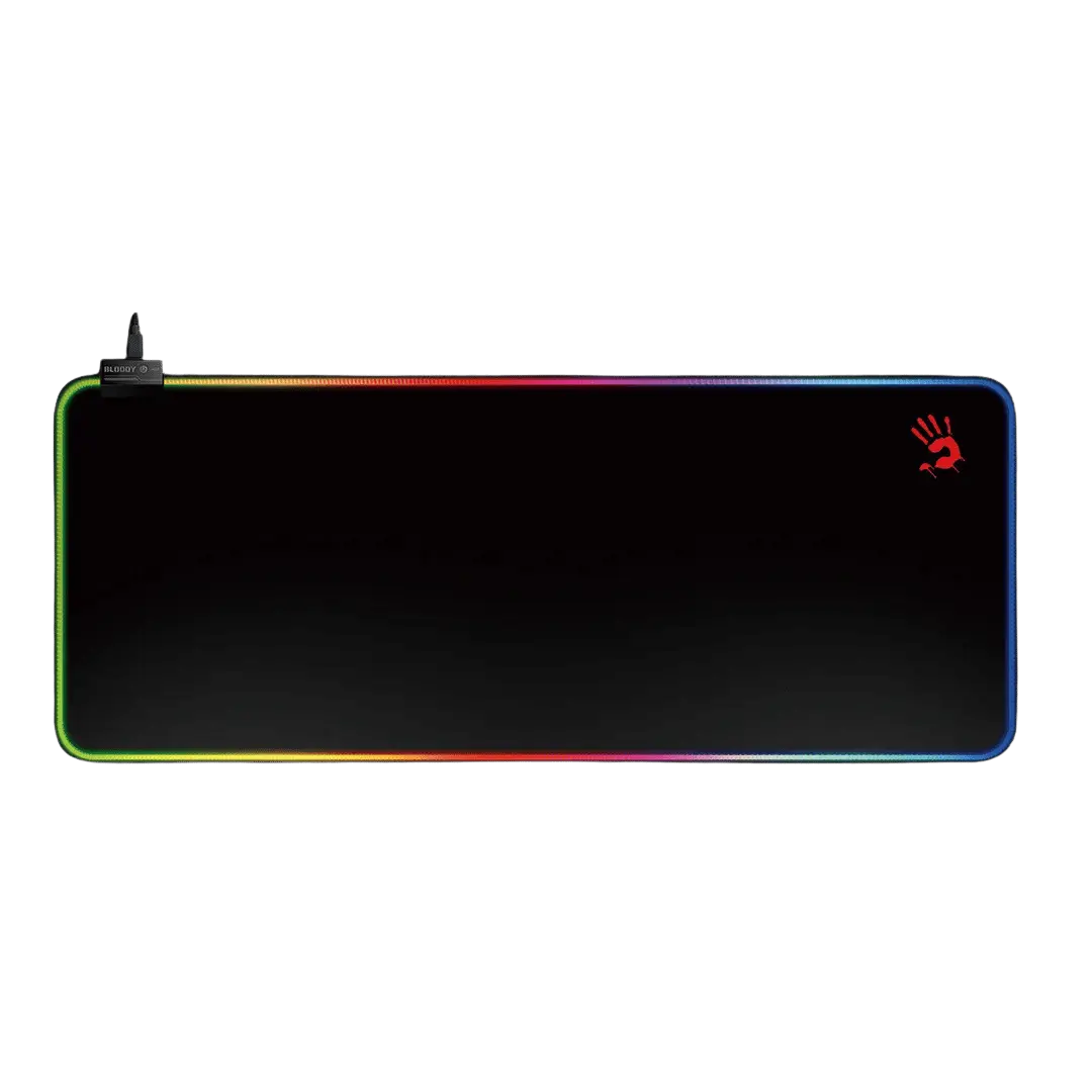 Bloody MP-75N Extended Roll-UP Fabric RGB Gaming Mouse Pad - متجر TT Tab للتقنيات الحديثة