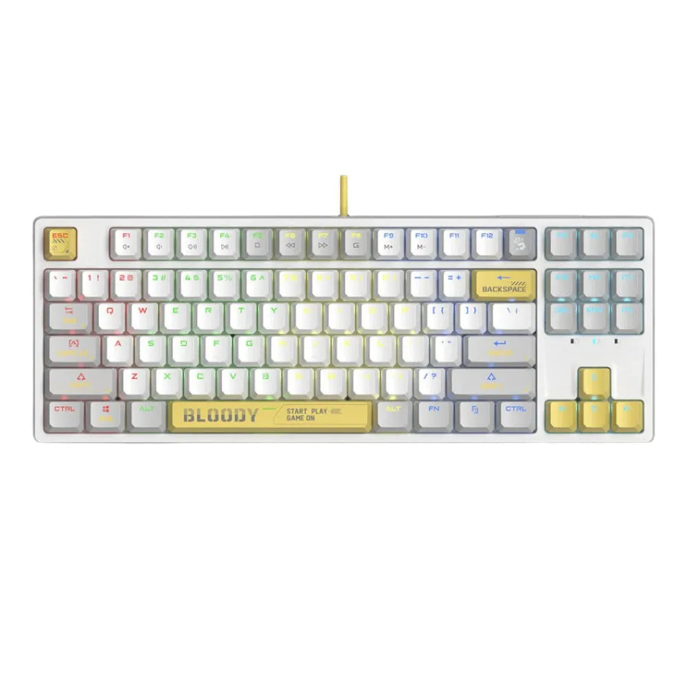 Bloody S87 RGB Mechanical Keyboard Gaming - متجر TT Tab للتقنيات الحديثة