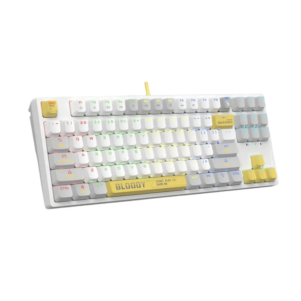 Bloody S87 RGB Mechanical Keyboard Gaming - متجر TT Tab للتقنيات الحديثة