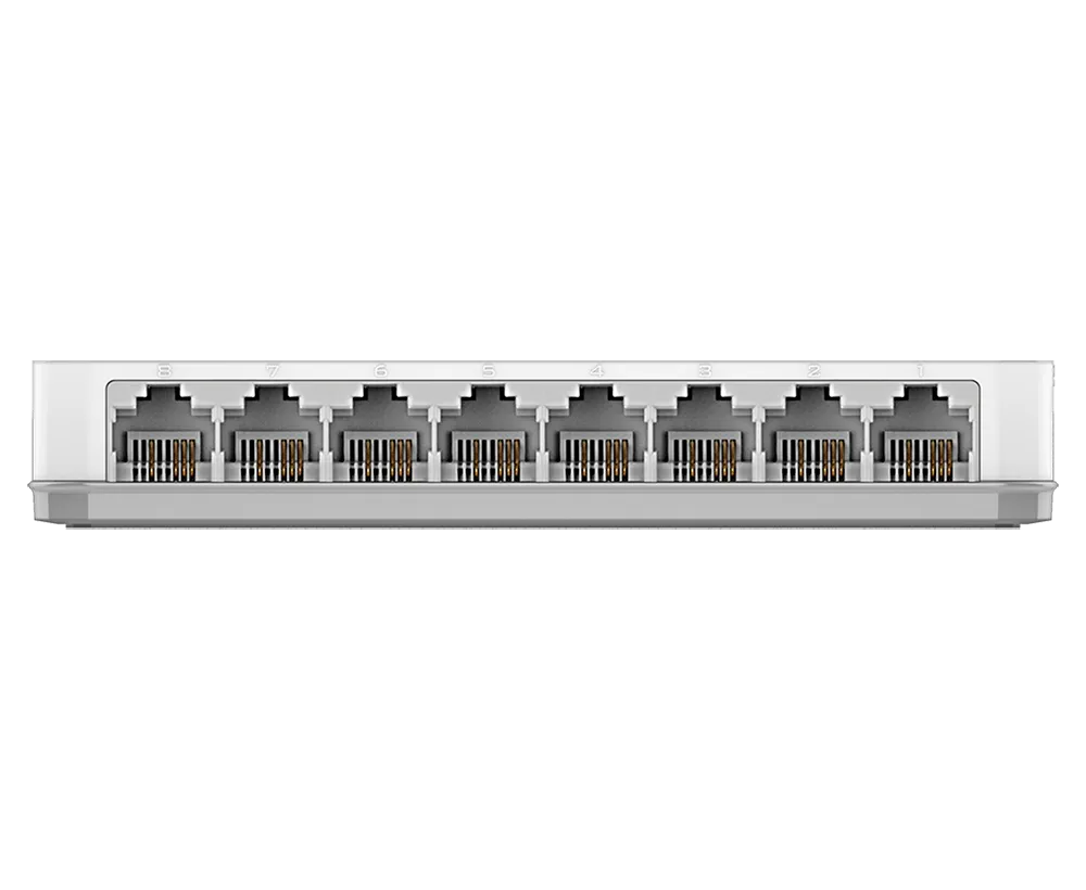 D-Link DES-1008C 8-Port 10/100Mbps Ethernet Unmanaged Switch - متجر TT Tab للتقنيات الحديثة