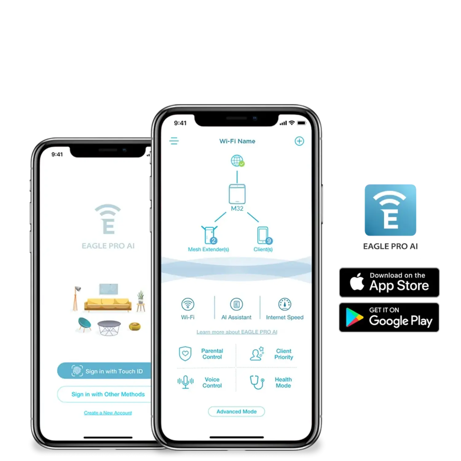 D-Link Eagle Pro Ai M32 AX3200 Mesh Router 3-Pack - متجر TT Tab للتقنيات الحديثة