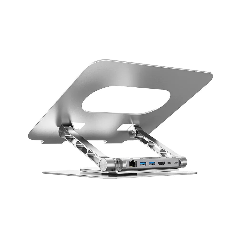 Unitek D1109B Laptop Stand with Docking Station USB-C