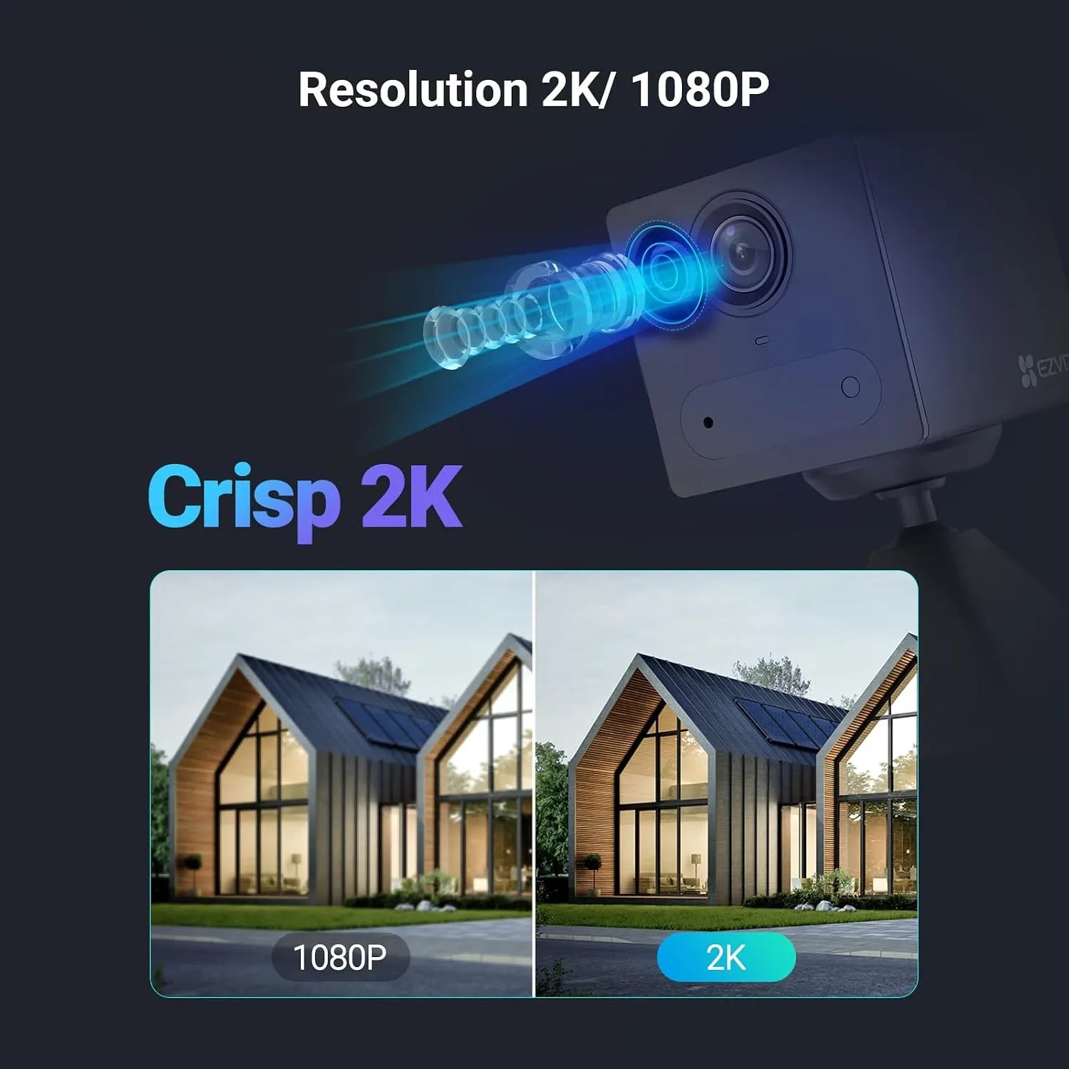 EZVIZ CB2 4G 2K 3MP Mini Battery-Powered Indoor Security Camera - متجر TT Tab للتقنيات الحديثة
