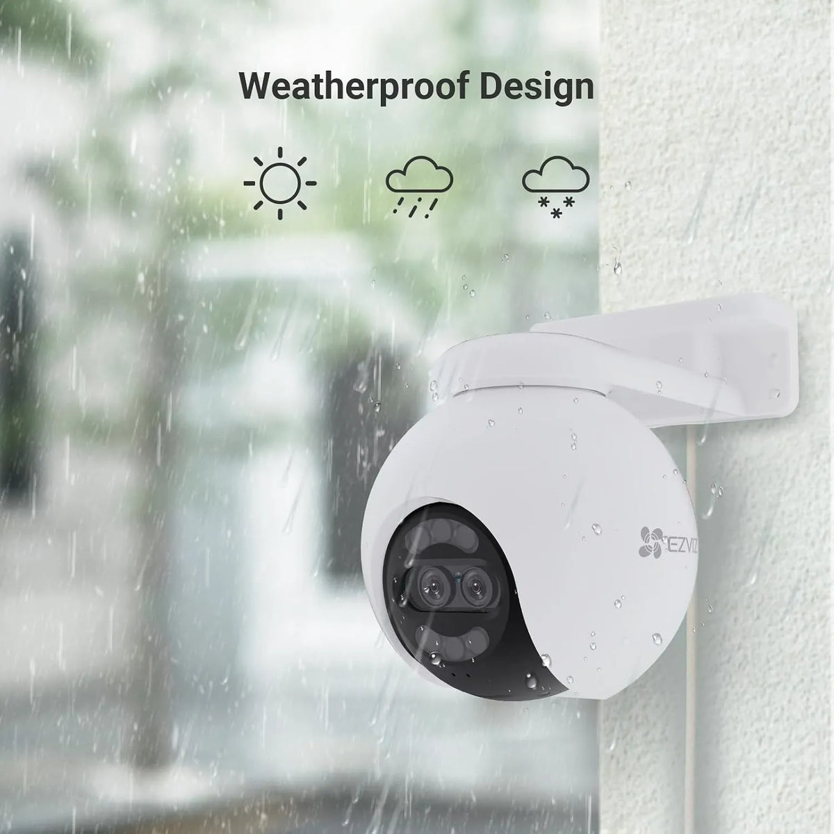 EZVIZ H80x Dual 4K 8MP Dual-Lens Outdoor Pan/Tilt Wi-Fi Security Camera with Full Color Night Vision - متجر TT Tab للتقنيات الحديثة