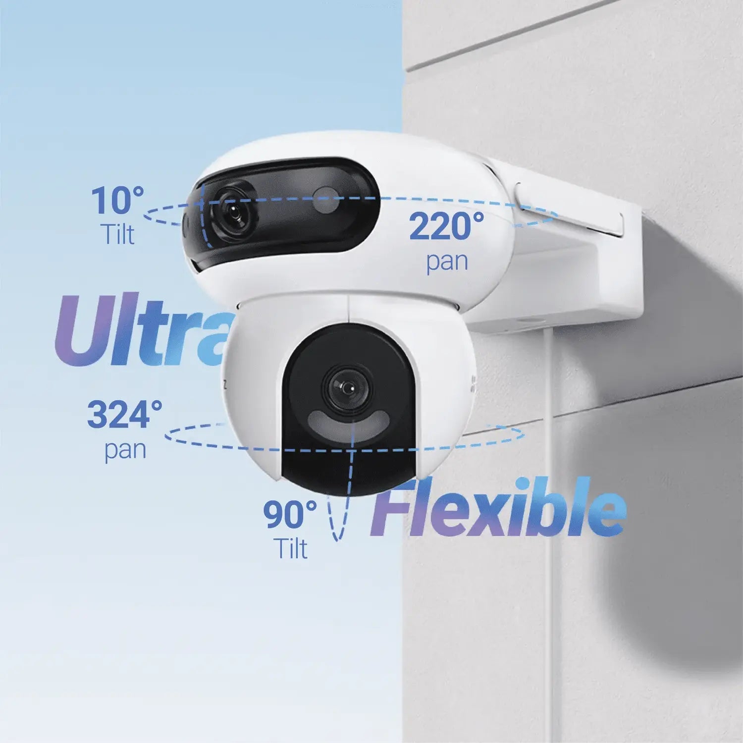 EZVIZ H90 Dual 2K+ Dual-Lens Pan/Tilt Outdoor Security Wi‑Fi Camera - متجر TT Tab للتقنيات الحديثة