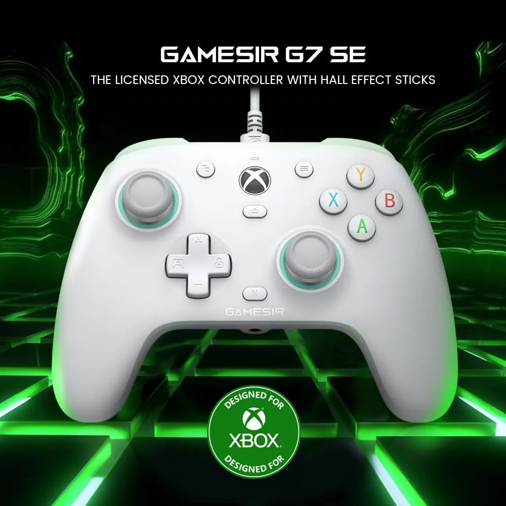 GameSir G7 SE XBOX & PC Wired Gaming Controller with Hall Effect Sticks & Triggers - متجر TT Tab للتقنيات الحديثة