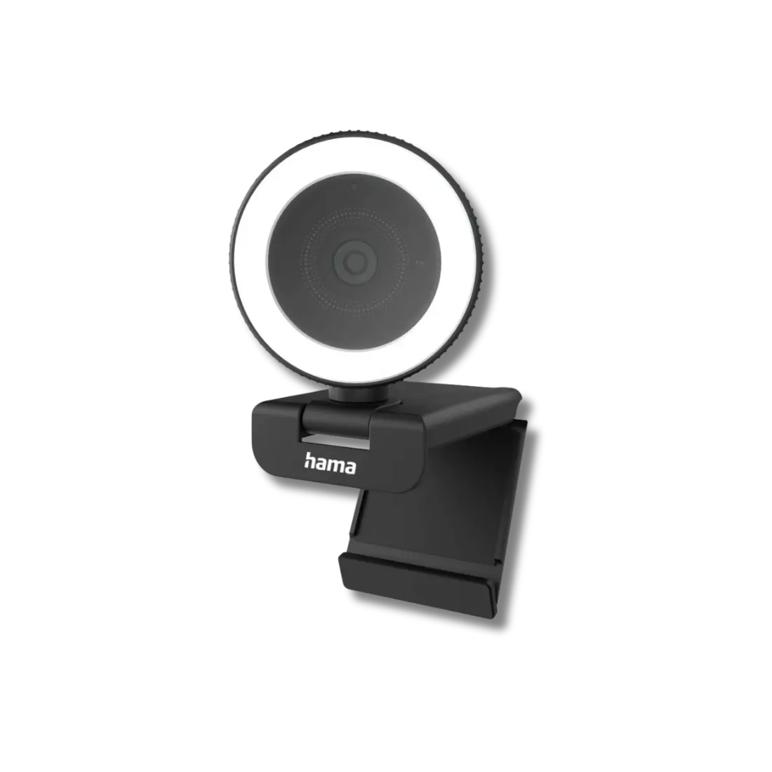 Hama C-850 Pro QHD 2K Webcam with Built-in Ring Light & Remote Control - متجر TT Tab للتقنيات الحديثة
