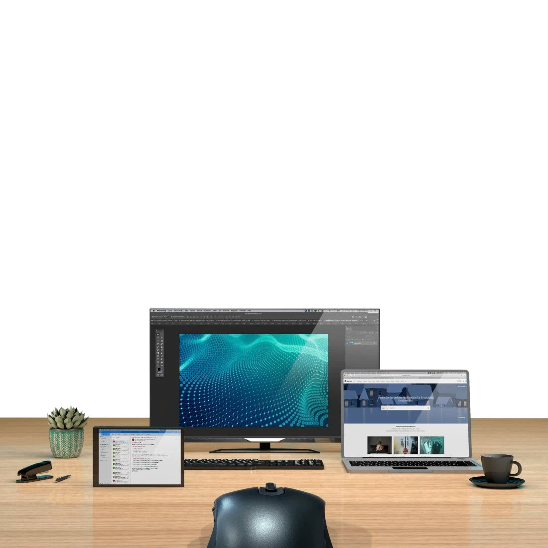 Hama MW-650 Wireless and Bluetooth Mouse Multi-Device with 6-Button  - متجر TT Tab للتقنيات الحديثة