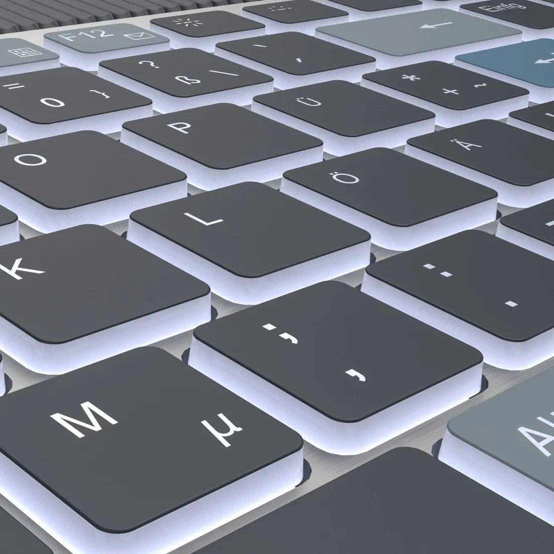 Hama WKM-750 Wireless Keyboard/ Mouse Set Multi-Device Pairing with Backlit - متجر TT Tab للتقنيات الحديثة