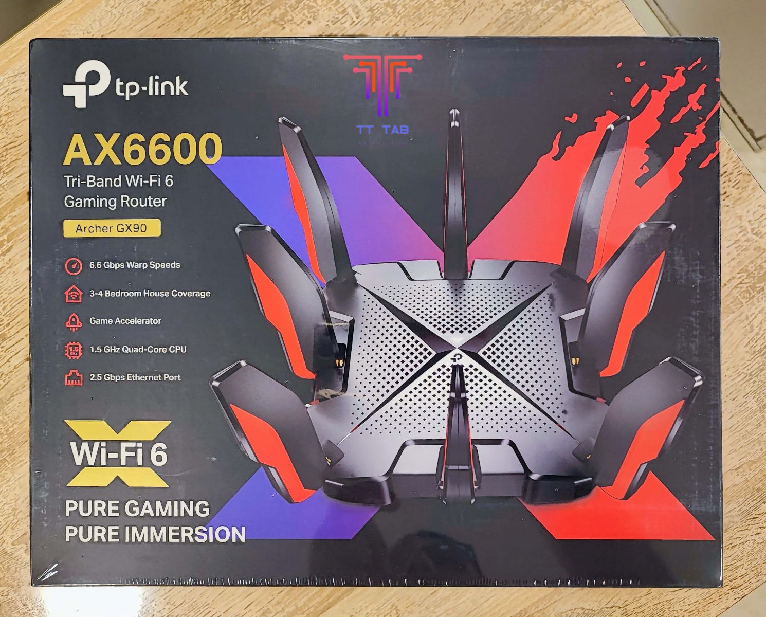 TP-Link Archer GX90 AX6600 Gaming Router