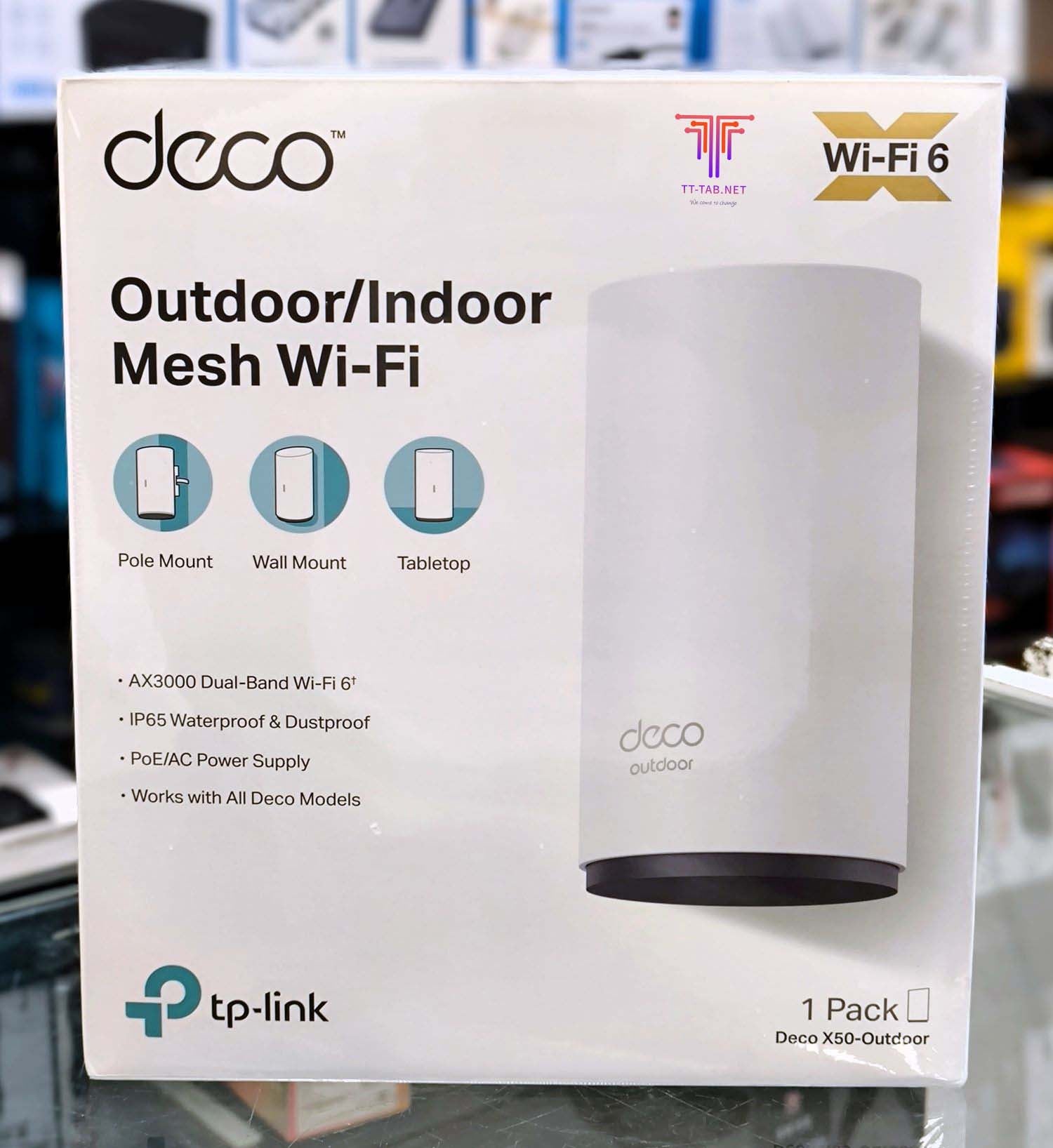 TP-Link Deco X50 Outdoor AX3000 1-Pack