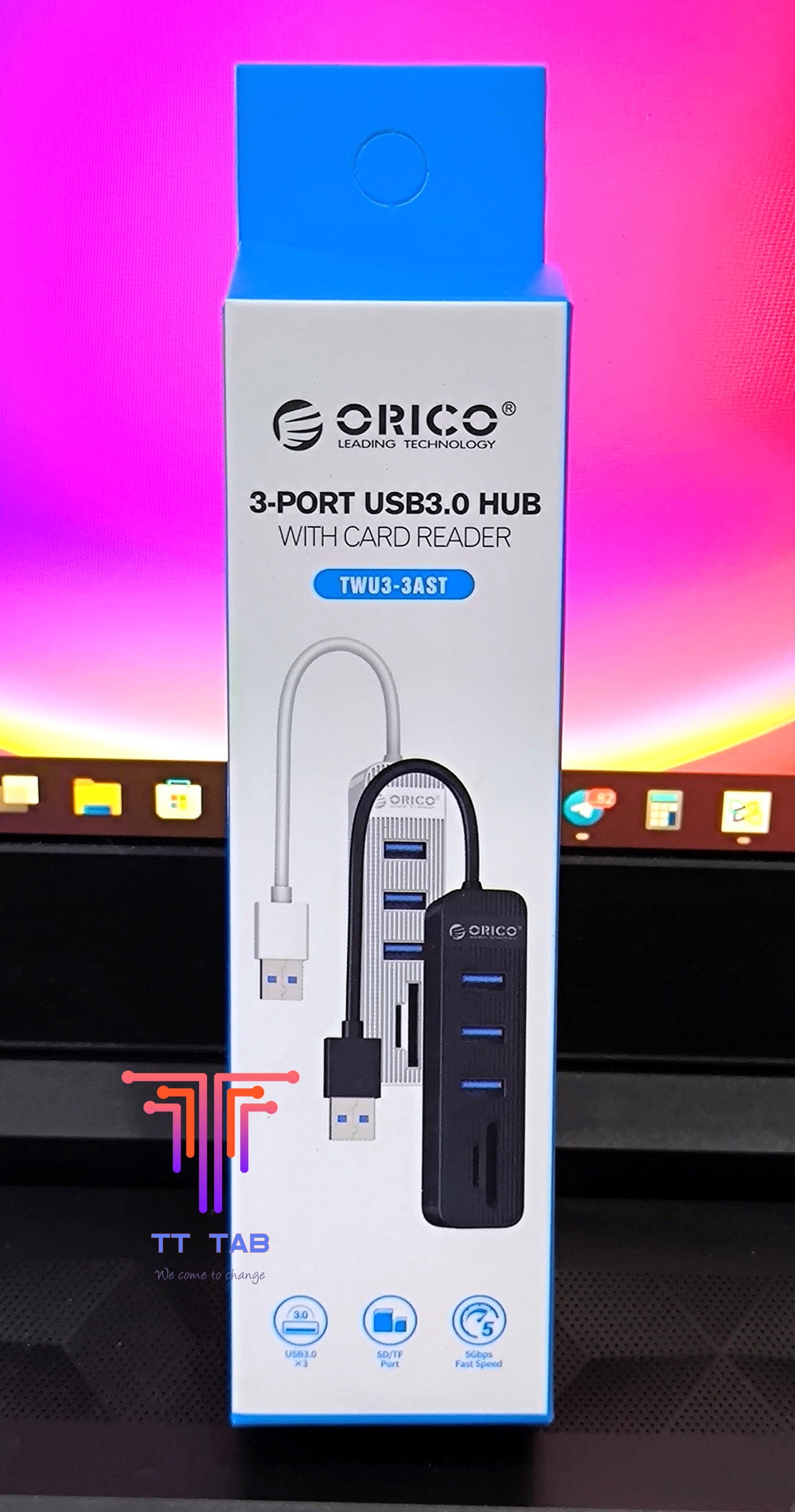 Orico TWU3-3AST USB HUB with Card Reader