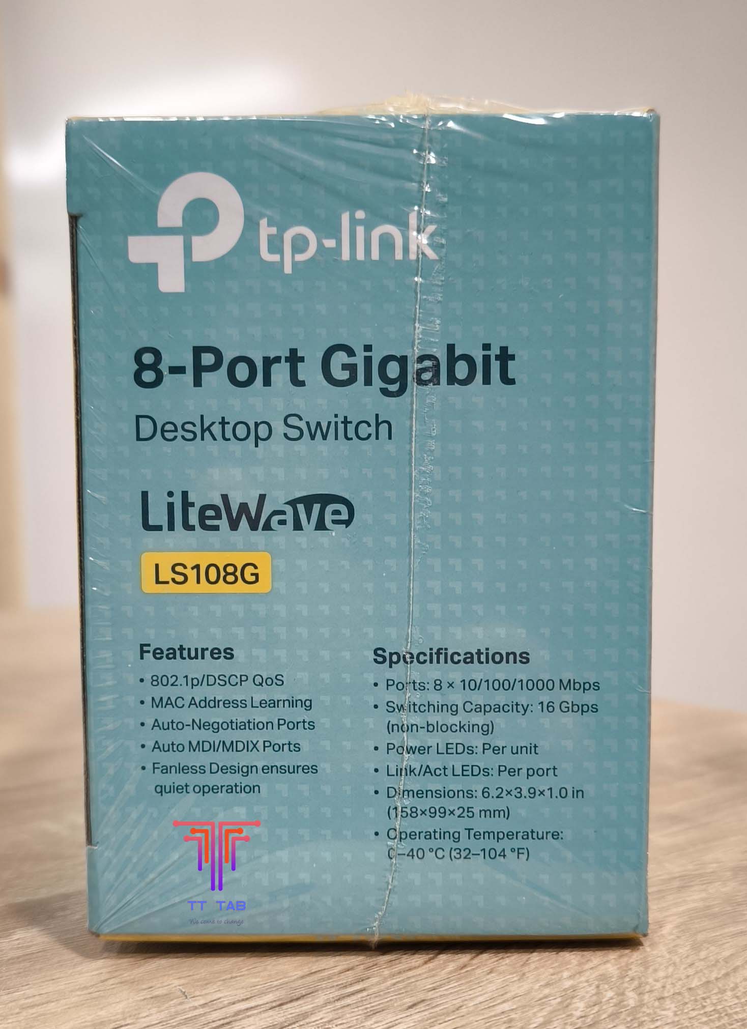 TP-Link LS108G 8-Port 10/100/1000Mbps Desktop Switch