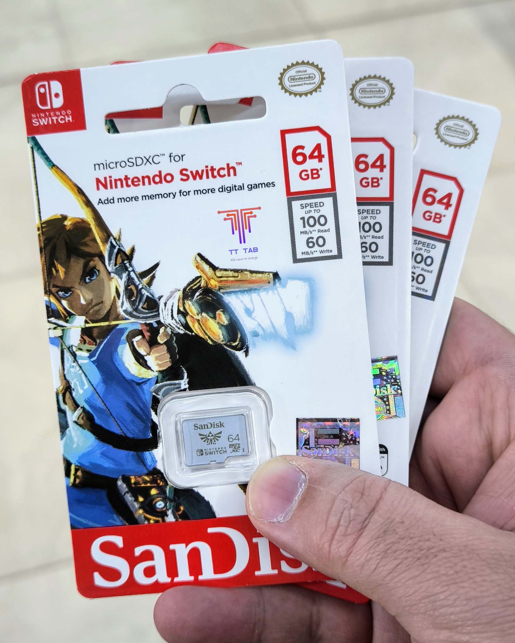 SanDisk Micro SDXC for Nintendo Switch