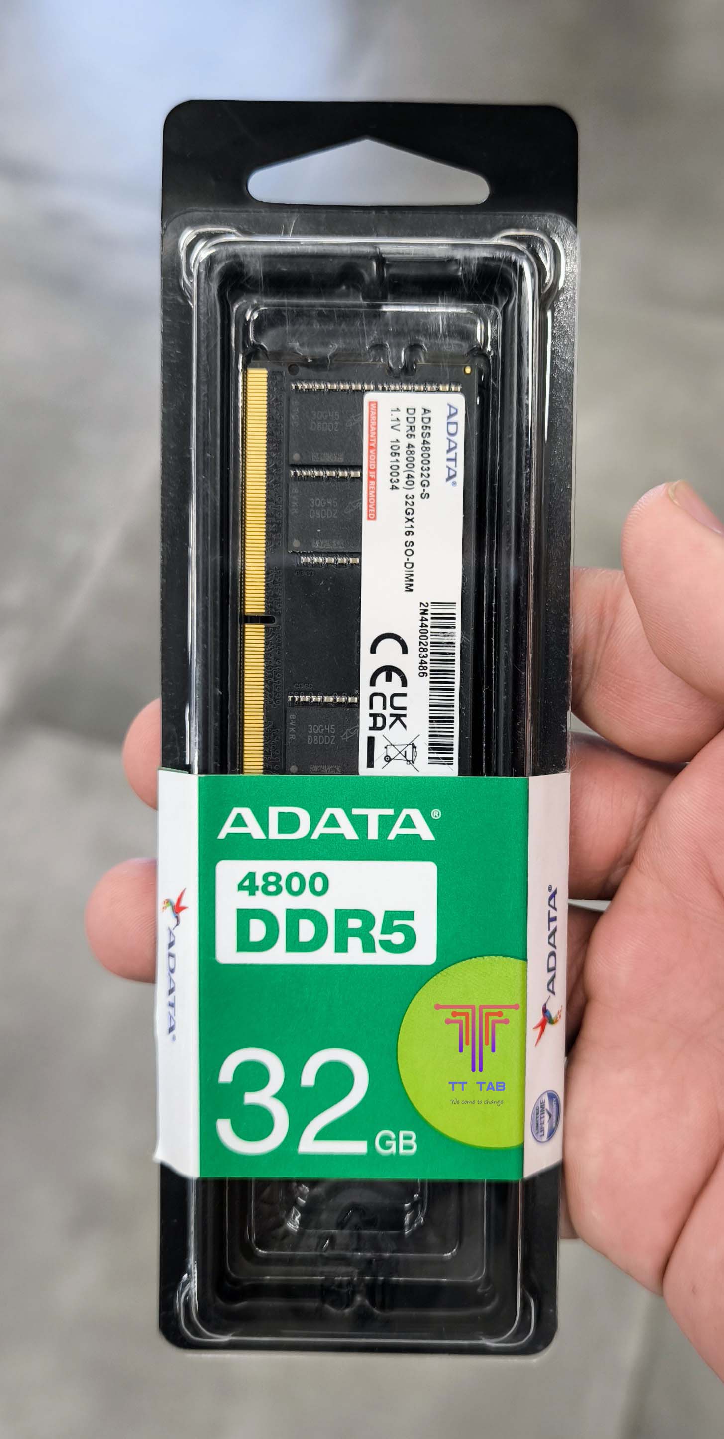 ADATA RAM Laptop DDR5 4800MHz