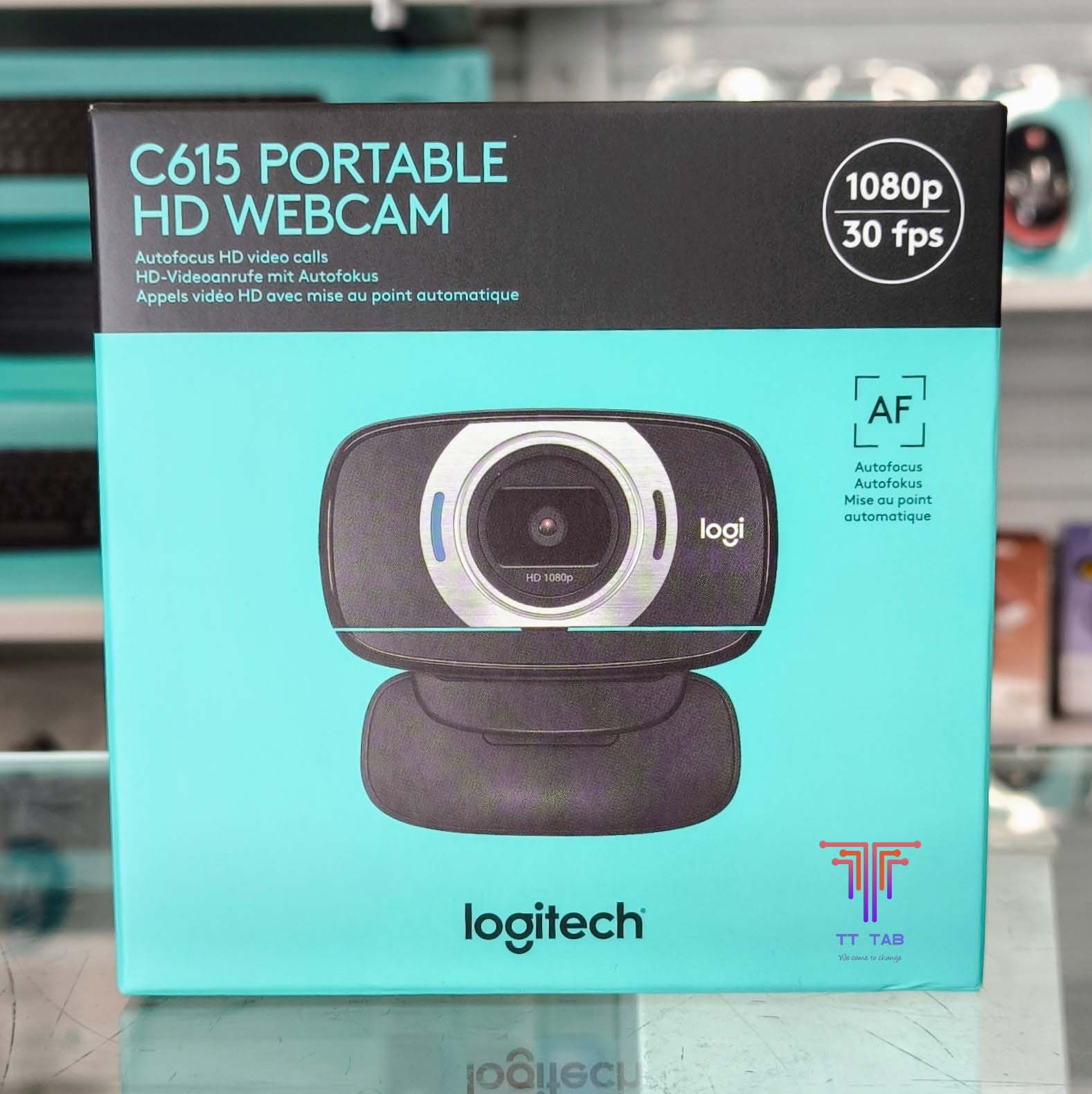 Logitech C615 FHD Webcam with Autofocus