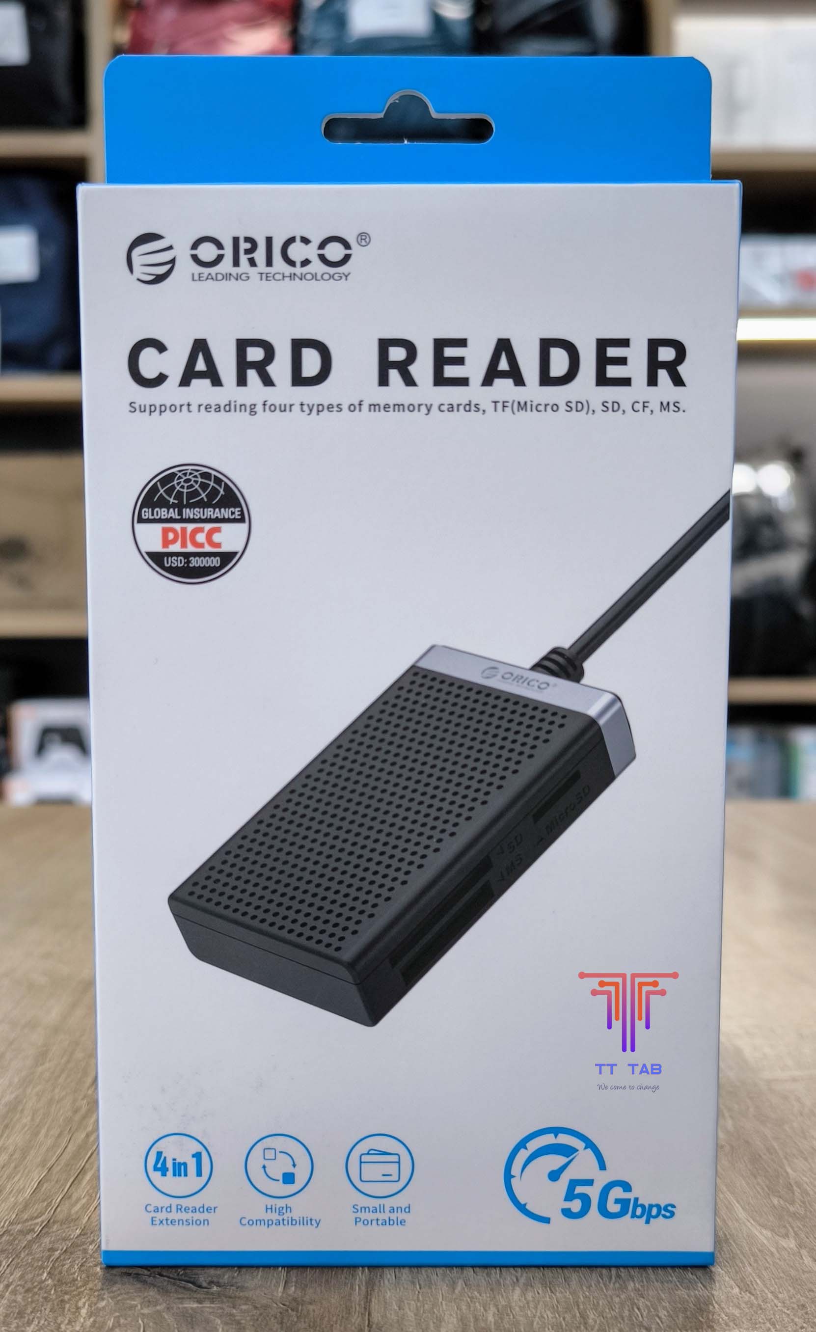 Orico CL4D-C3 Card Reader Type-C
