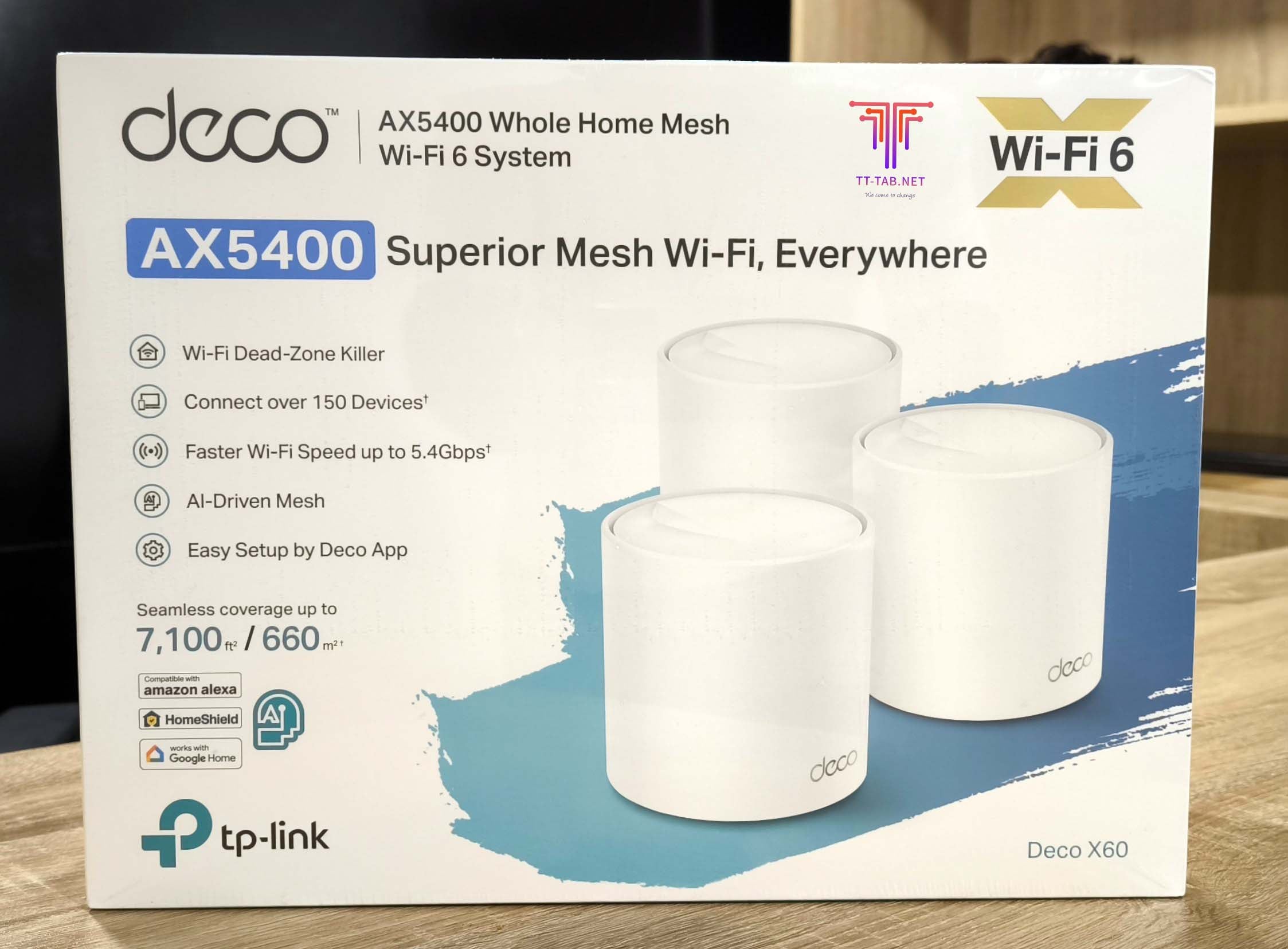 TP-Link Deco X60 AX5400 3-Pack