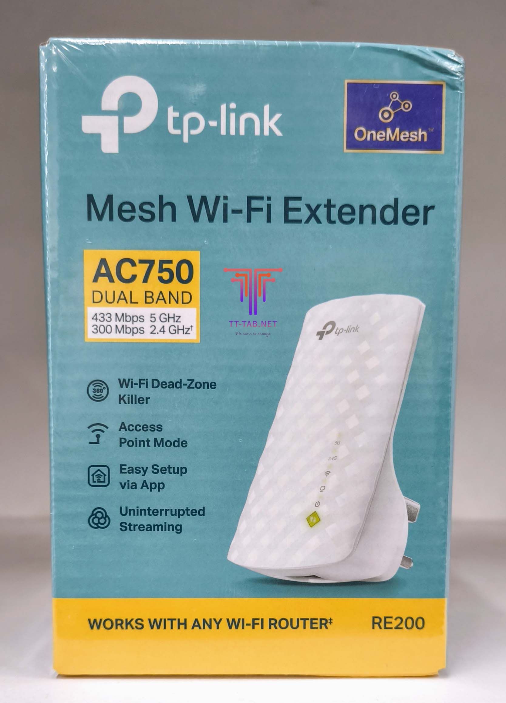 TP-Link RE200 AC750 Support OneMesh