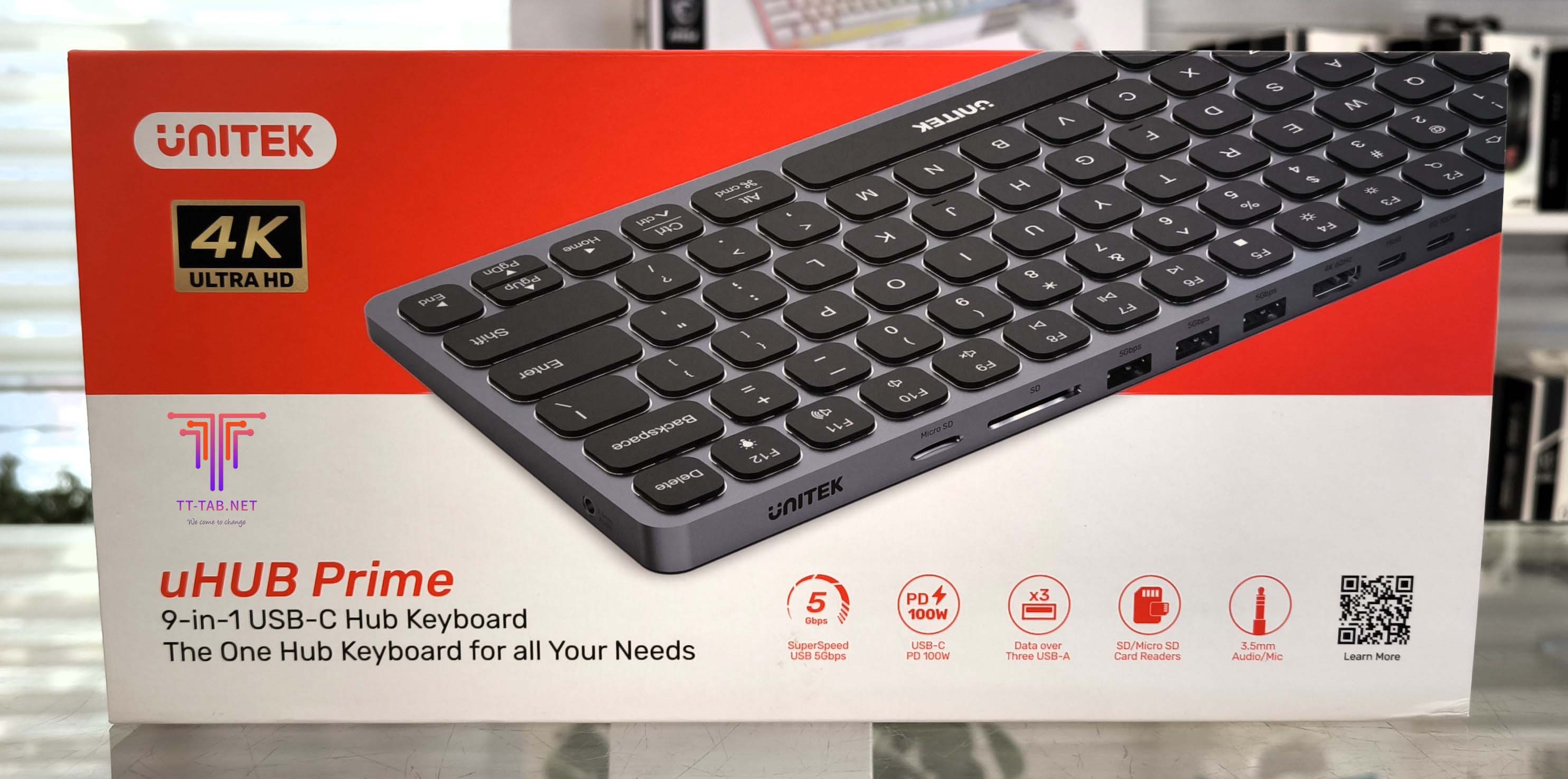 Unitek 9-in-1 USB-C Keyboard Hub