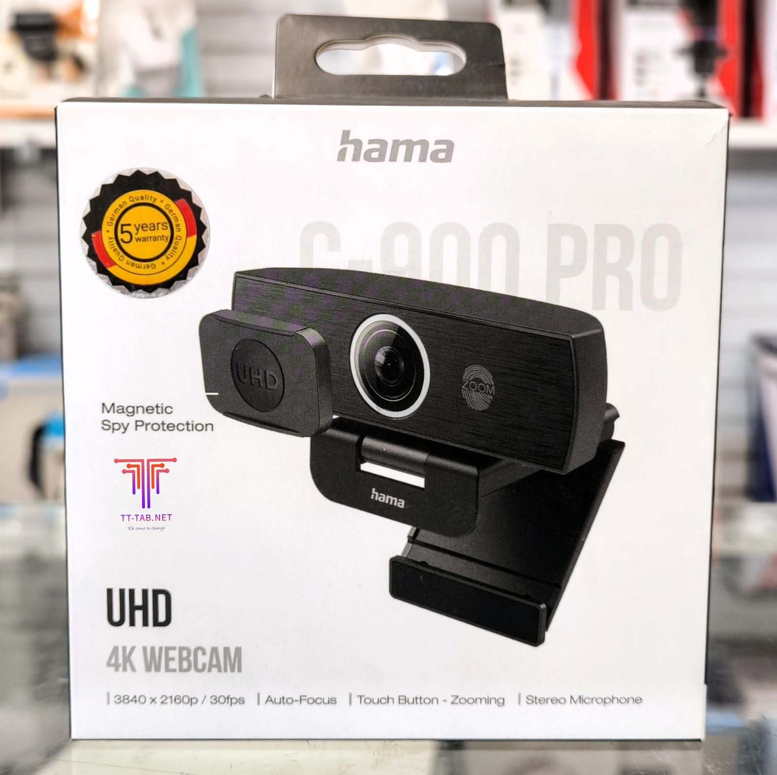 Hama C-900 Pro PC Webcam 4K USB-C