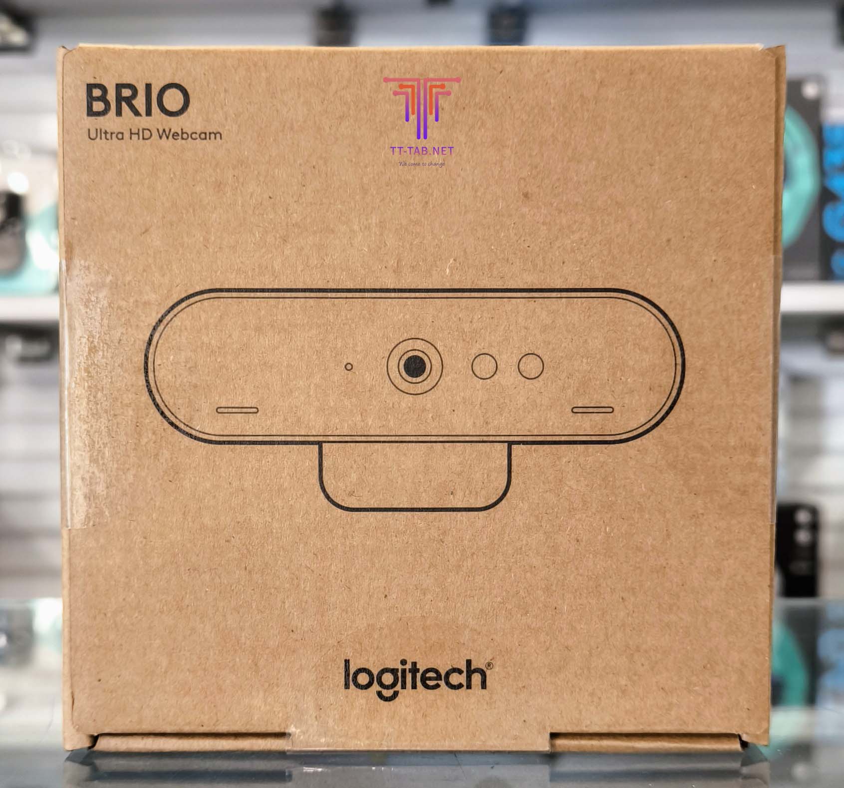 Logitech Brio Ultra HD Pro Business Webcam with HDR/ Rightlight 3/ and Noise-canceling mics