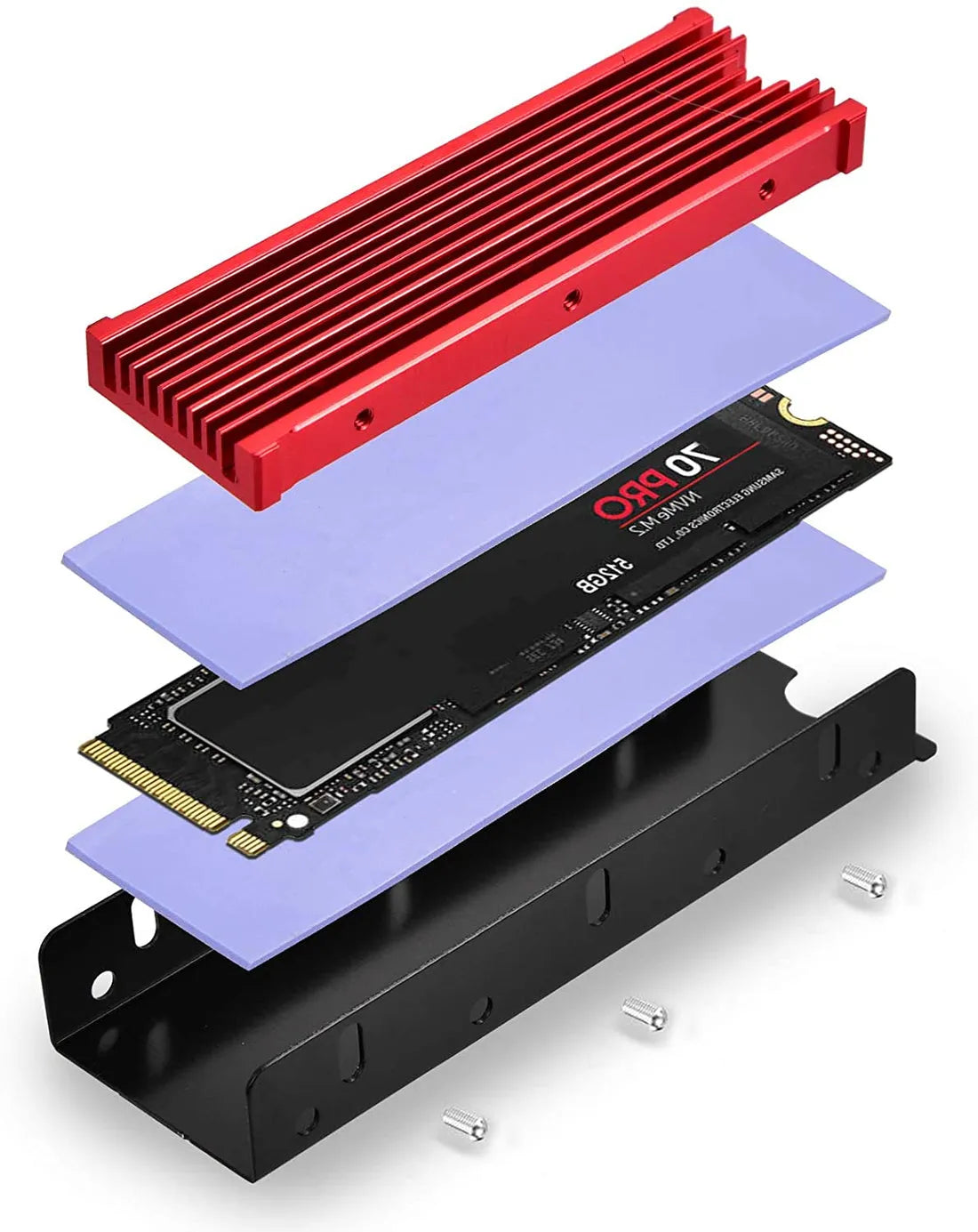 JEYI WarShip Pro M.2 Heatsink Compatible with PS5