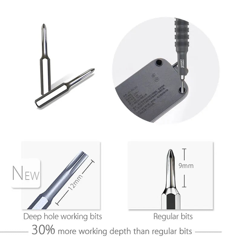 Jakemy JM-8172 73-in-1 Professional Multifunctional Repair Toolkit Screwdriver
