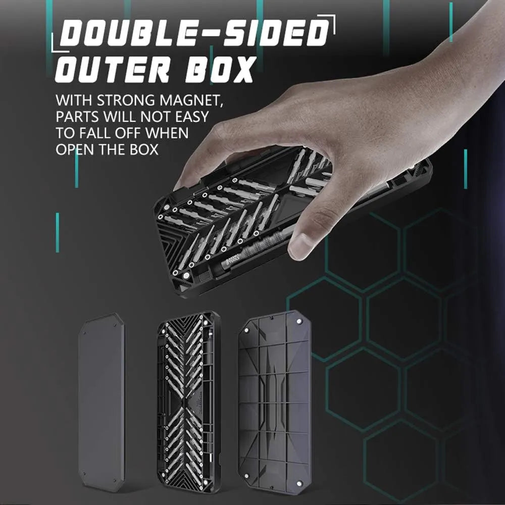 Jakemy JM-8175 50-in-1 Magnetic Precision Screwdriver Set - متجر TT Tab للتقنيات الحديثة