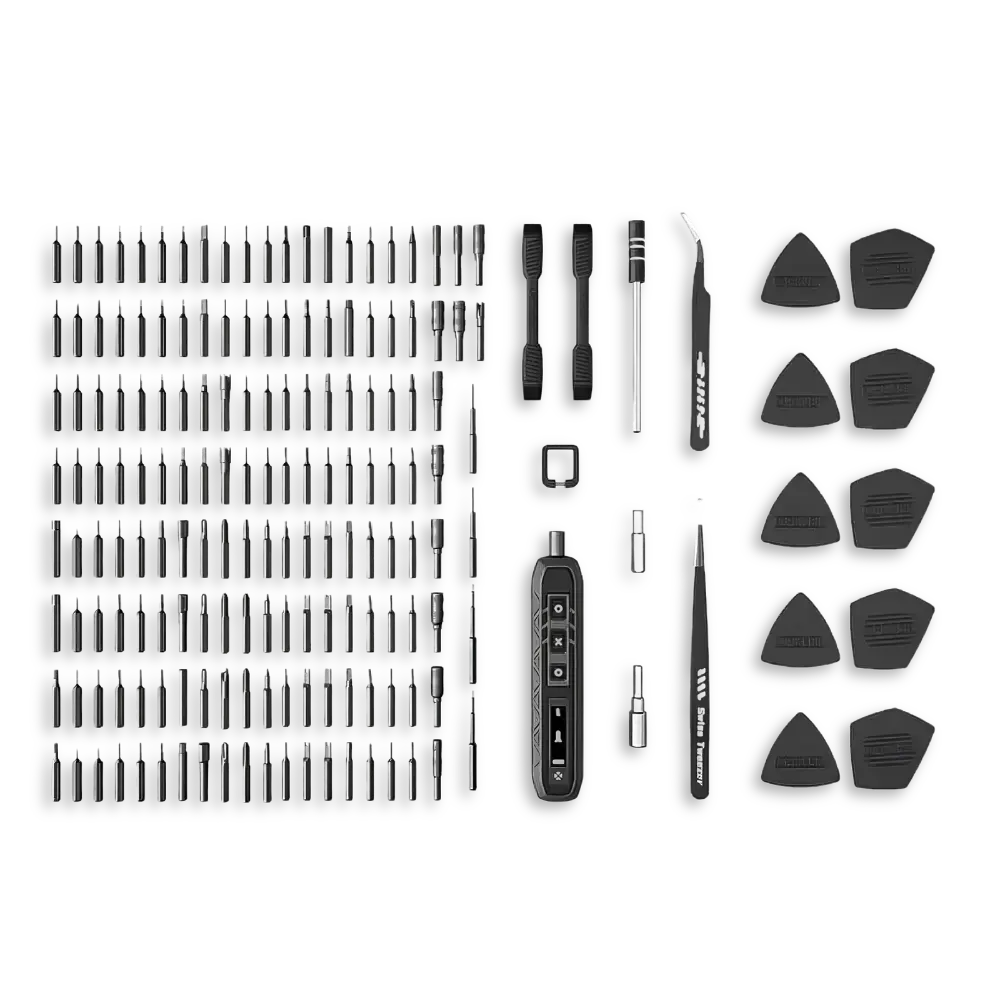 Jakemy JM-8193 180-in-1 Electric Precision Screwdriver Set with Storage Case - متجر TT Tab للتقنيات الحديثة