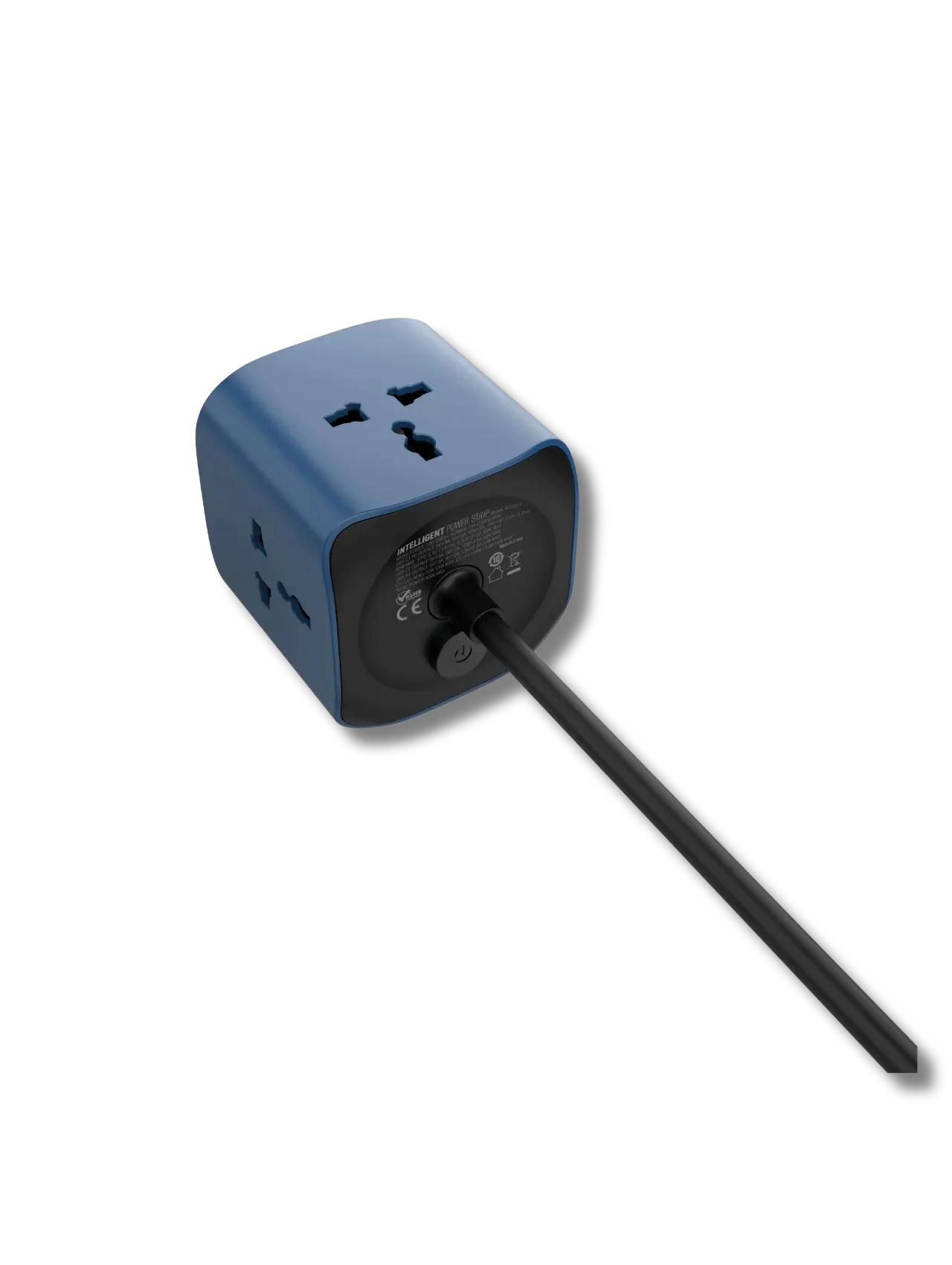 LDNIO SC3319 6-in-1 Power Socket Cube with 3 Universal AC Outlets and 65W USB-C & USB-A Charging - متجر TT Tab للتقنيات الحديثة