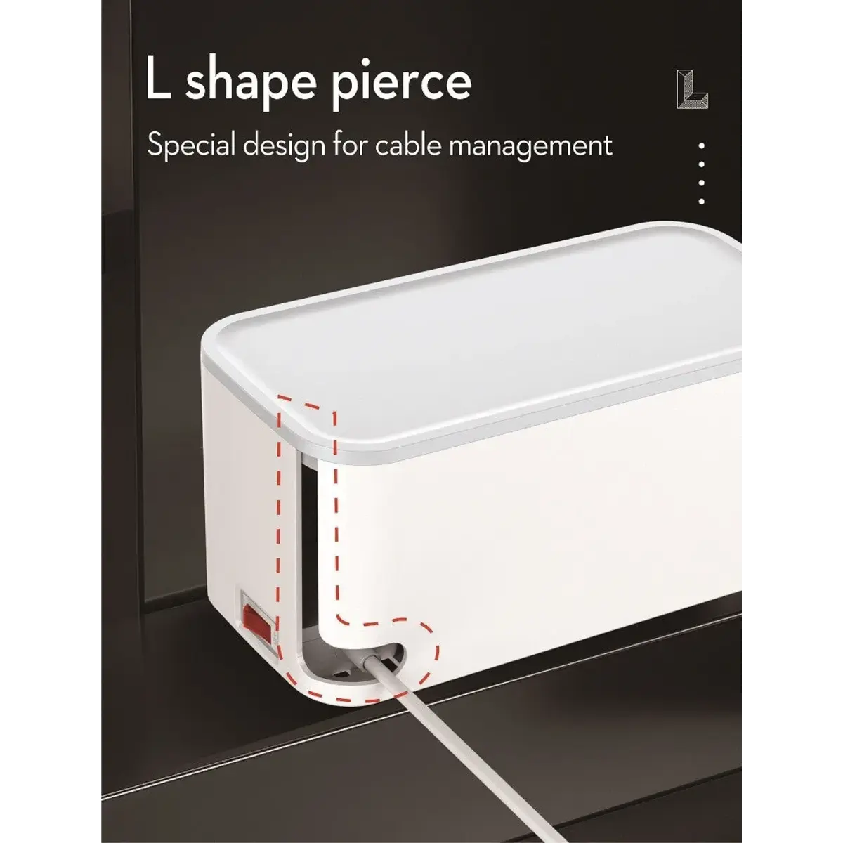 LDNIO SCW5354 Power Strip Box with 5 AC Outlets & 20W USB-C PD & 15W Wireless Charging - متجر TT Tab للتقنيات الحديثة