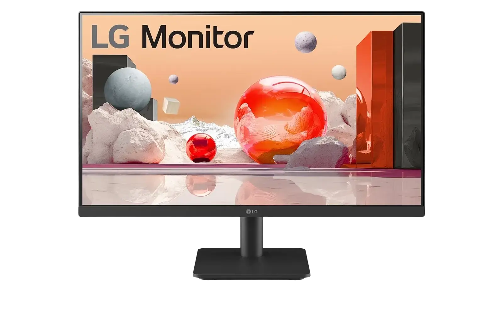 LG 24MS500-B IPS 100Hz Essential Monitor with 3-side Virtually Borderless design - متجر TT Tab للتقنيات الحديثة