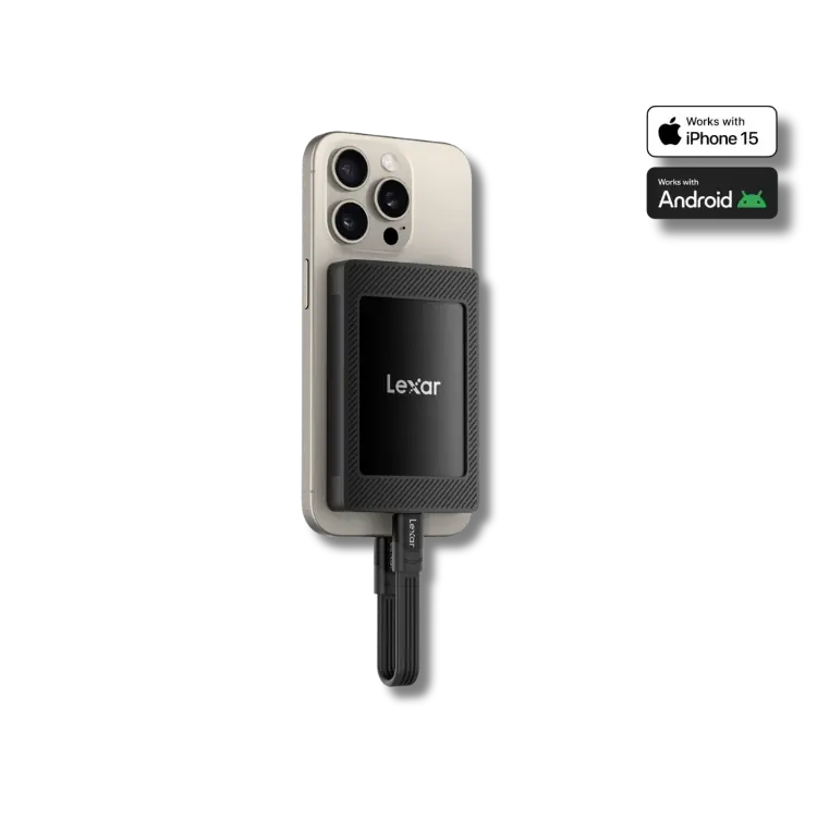 Lexar SL500 Portable SSD with Magnetic Set - للتقنيات الحديثة TT TAB متجر
