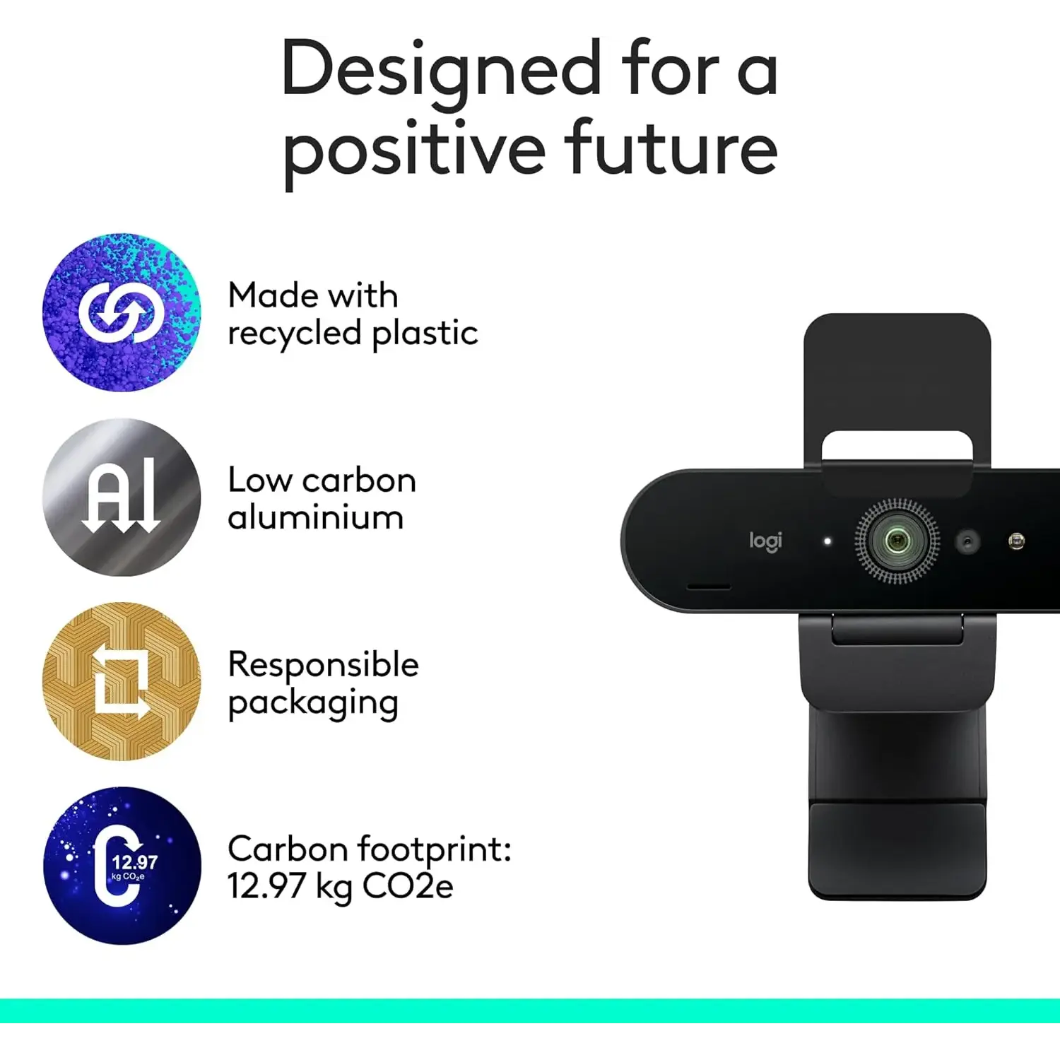 Logitech BRIO 4K Webcam with Windows Hello support - متجر TT Tab للتقنيات الحديثة