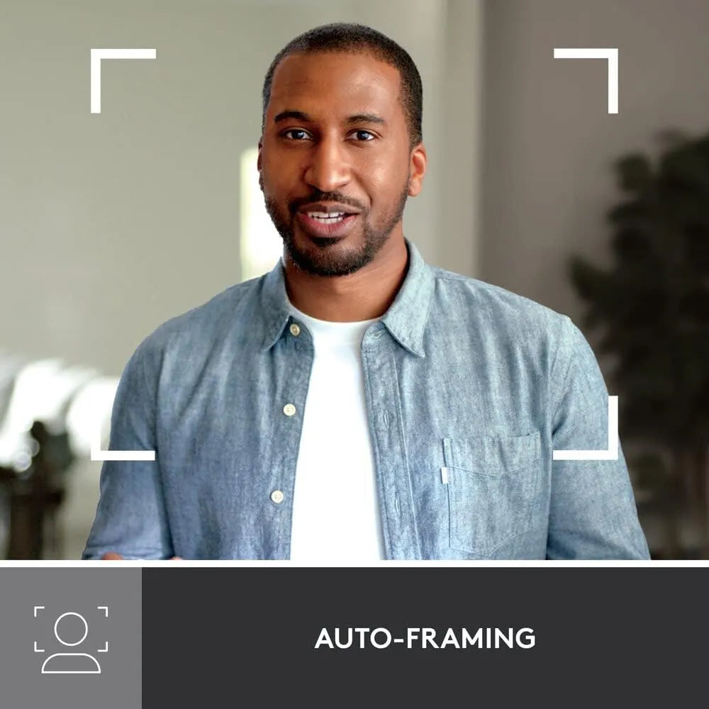 Logitech Brio 500 Full HD Webcam with Auto-Framing, HDR & Show Mode - متجر TT Tab للتقنيات الحديثة