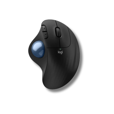 Logitech ERGO M575S Wireless and Bluetooth Mouse with Trackball