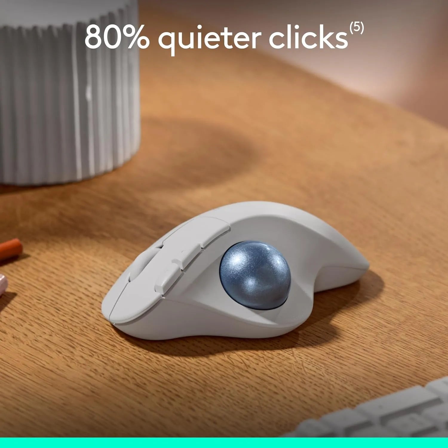 Logitech ERGO M575S Wireless and Bluetooth Mouse with Trackball