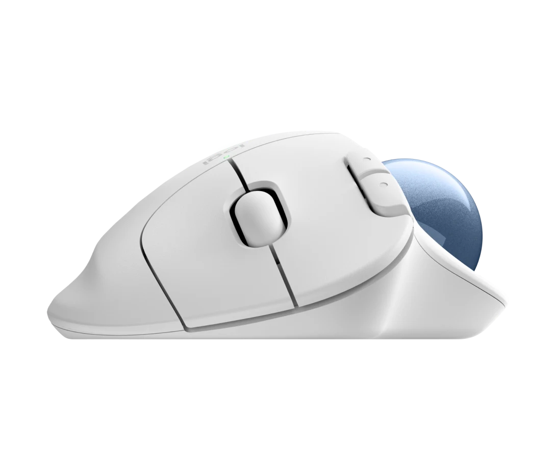 Logitech ERGO M575S Wireless and Bluetooth Mouse with Trackball