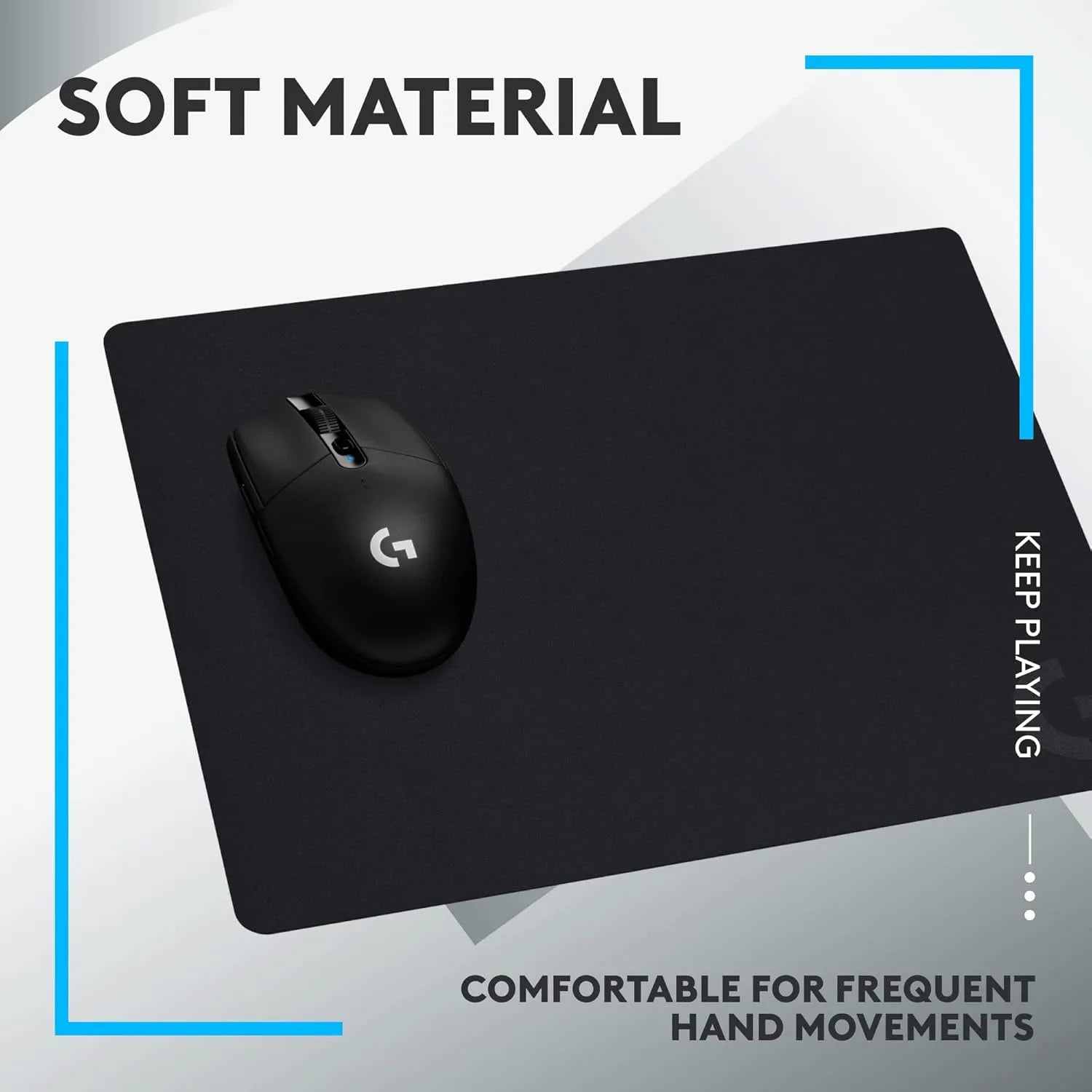 Logitech G240 Cloth Gaming Mouse Pad - متجر TT Tab للتقنيات الحديثة