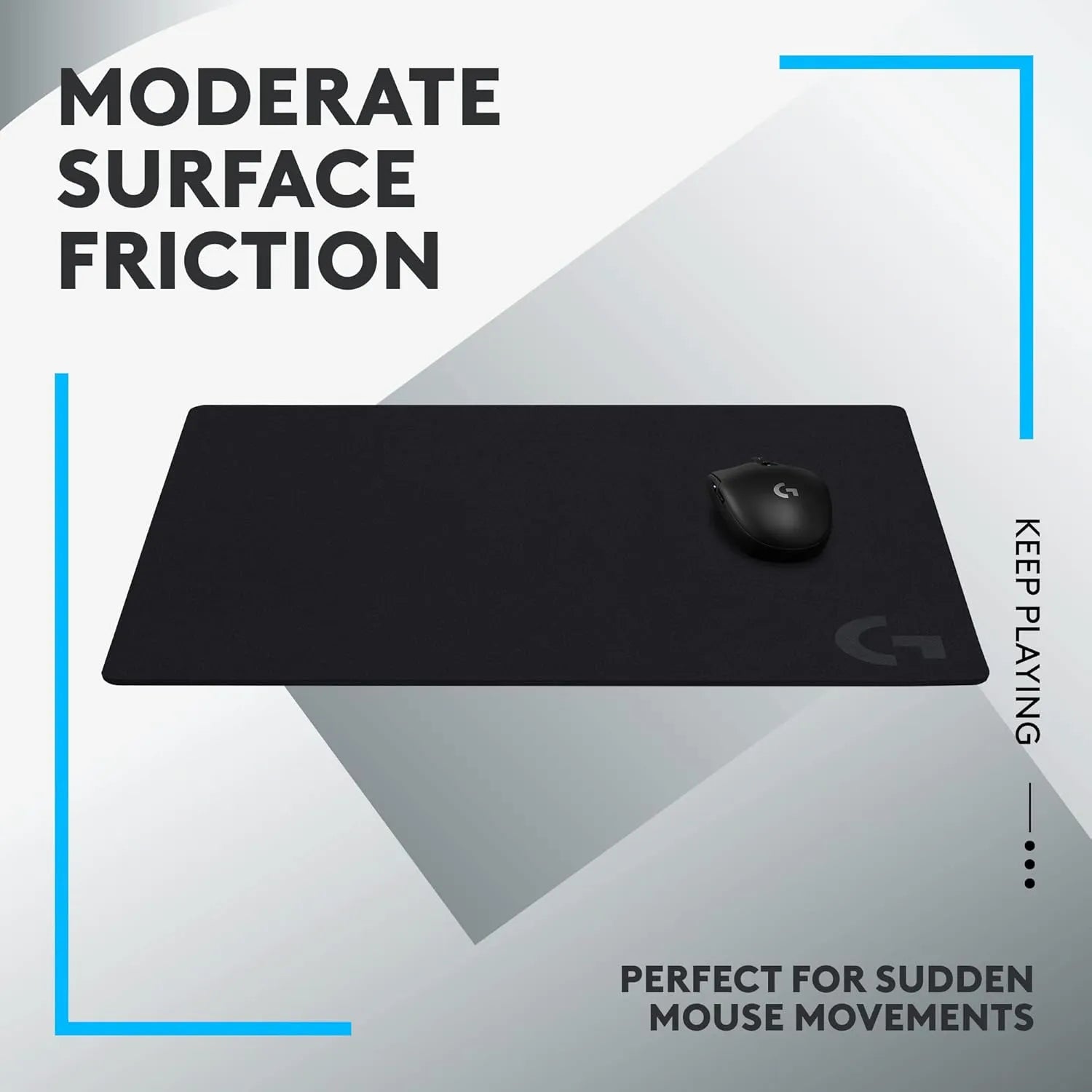 Logitech G640 Large Cloth Gaming Mouse Pad - متجر TT Tab للتقنيات الحديثة