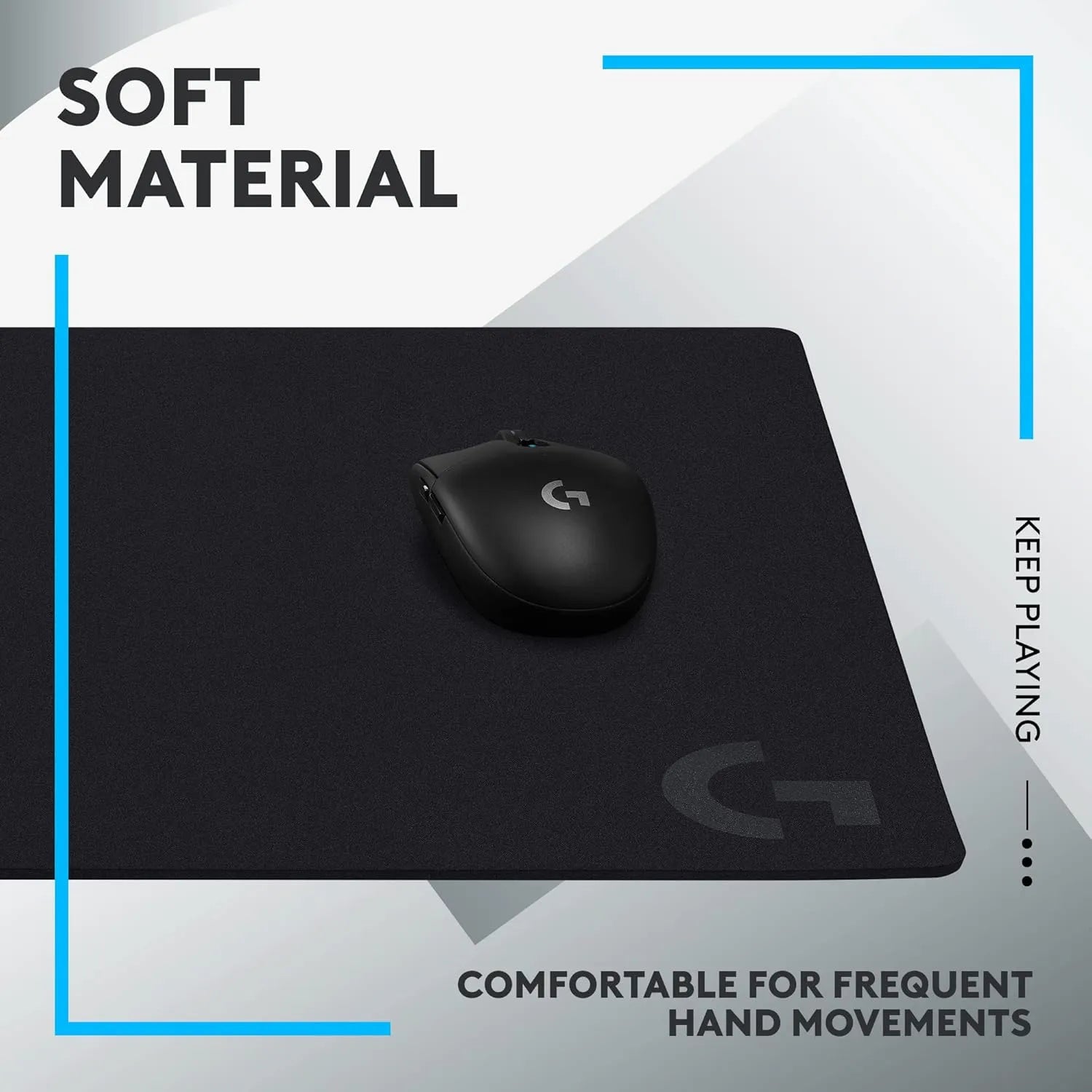 Logitech G640 Large Cloth Gaming Mouse Pad - متجر TT Tab للتقنيات الحديثة