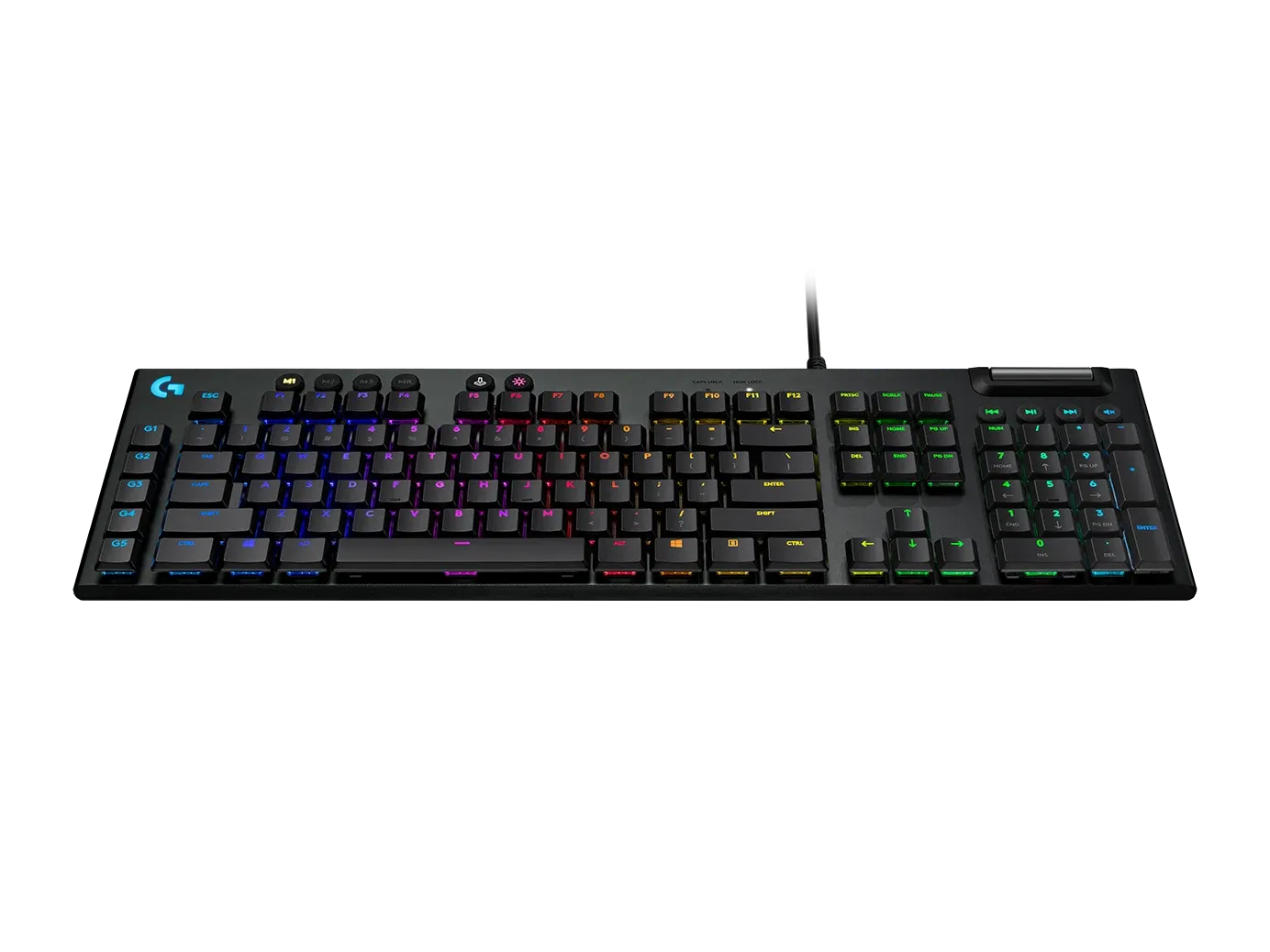 Logitech G815 RGB Wired Mechanical Gaming Keyboard with Low Profile Keys - متجر TT Tab للتقنيات الحديثة