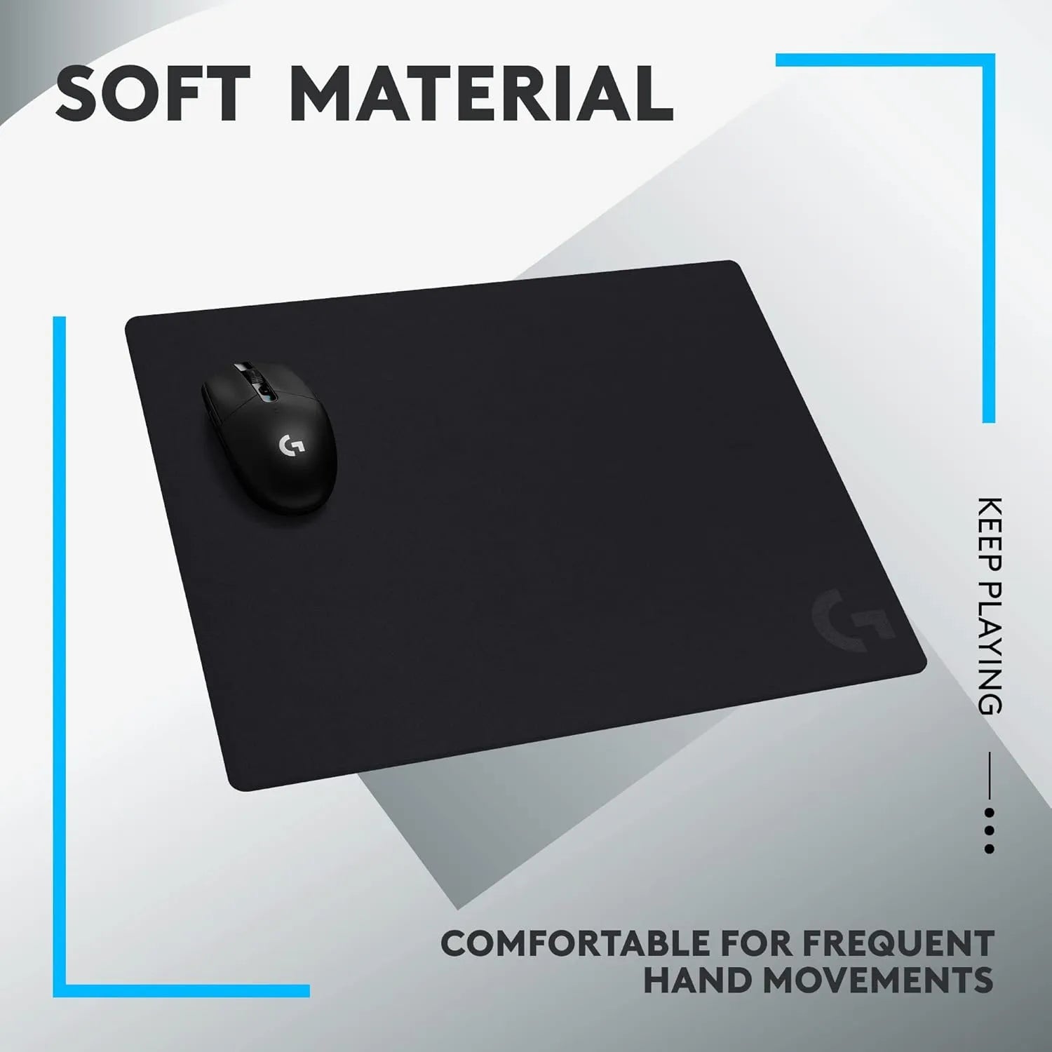 Logitech G740 Large Thick Cloth Gaming Mouse Pad - متجر TT Tab للتقنيات الحديثة