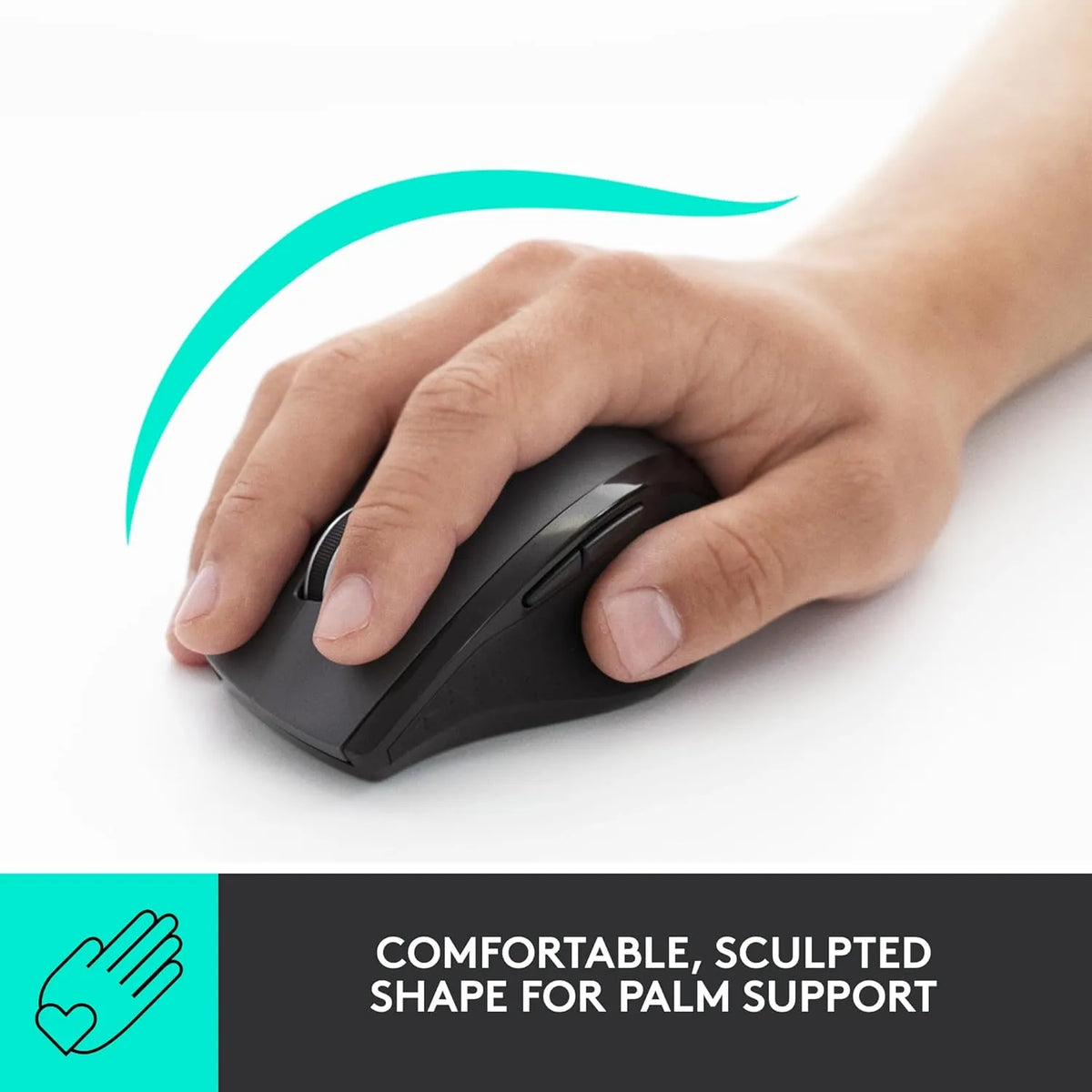 Logitech M705 Marathon Wireless Mouse with Hyper-Fast Scrolling & Tilt wheel - متجر TT Tab للتقنيات الحديثة