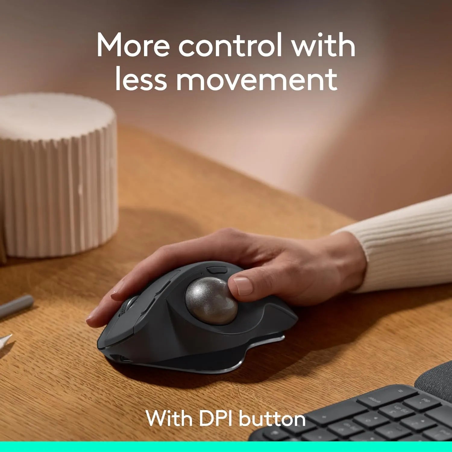 Logitech MX Ergo S Advanced Wireless and Bluetooth with Trackball