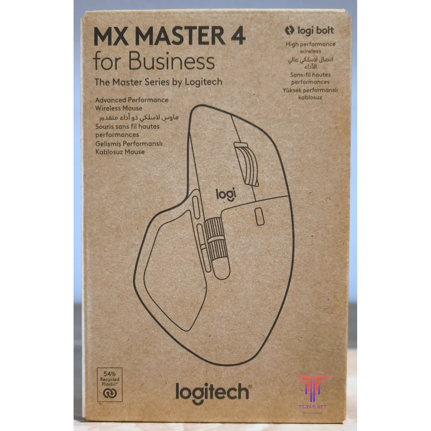 Logitech MX Master 4 for Business Wireless and Bluetooth Mouse Rechargeable - متجر TT Tab للتقنيات الحديثة